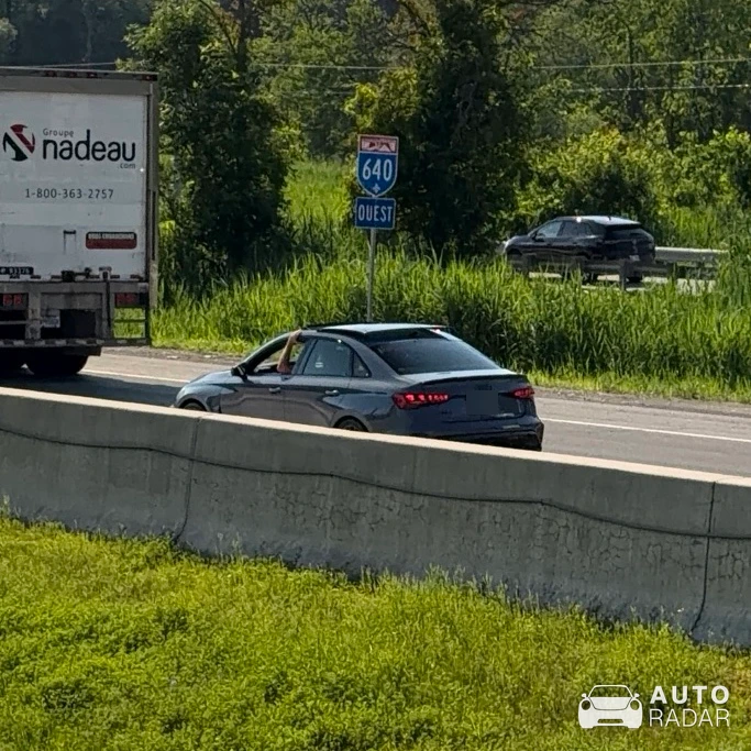 Audi RS3 Sedan 8Y 2025 spotted in Terrebonne
