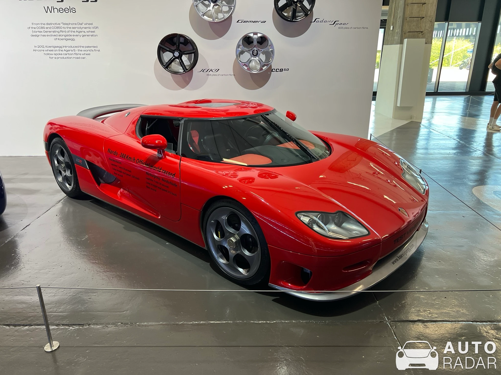 Koenigsegg CCR spotted in Ängelholm