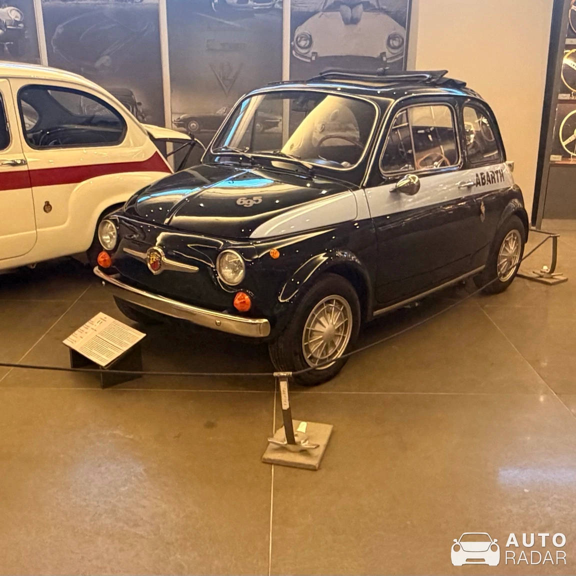 Abarth 695 Biposto spotted in Athens