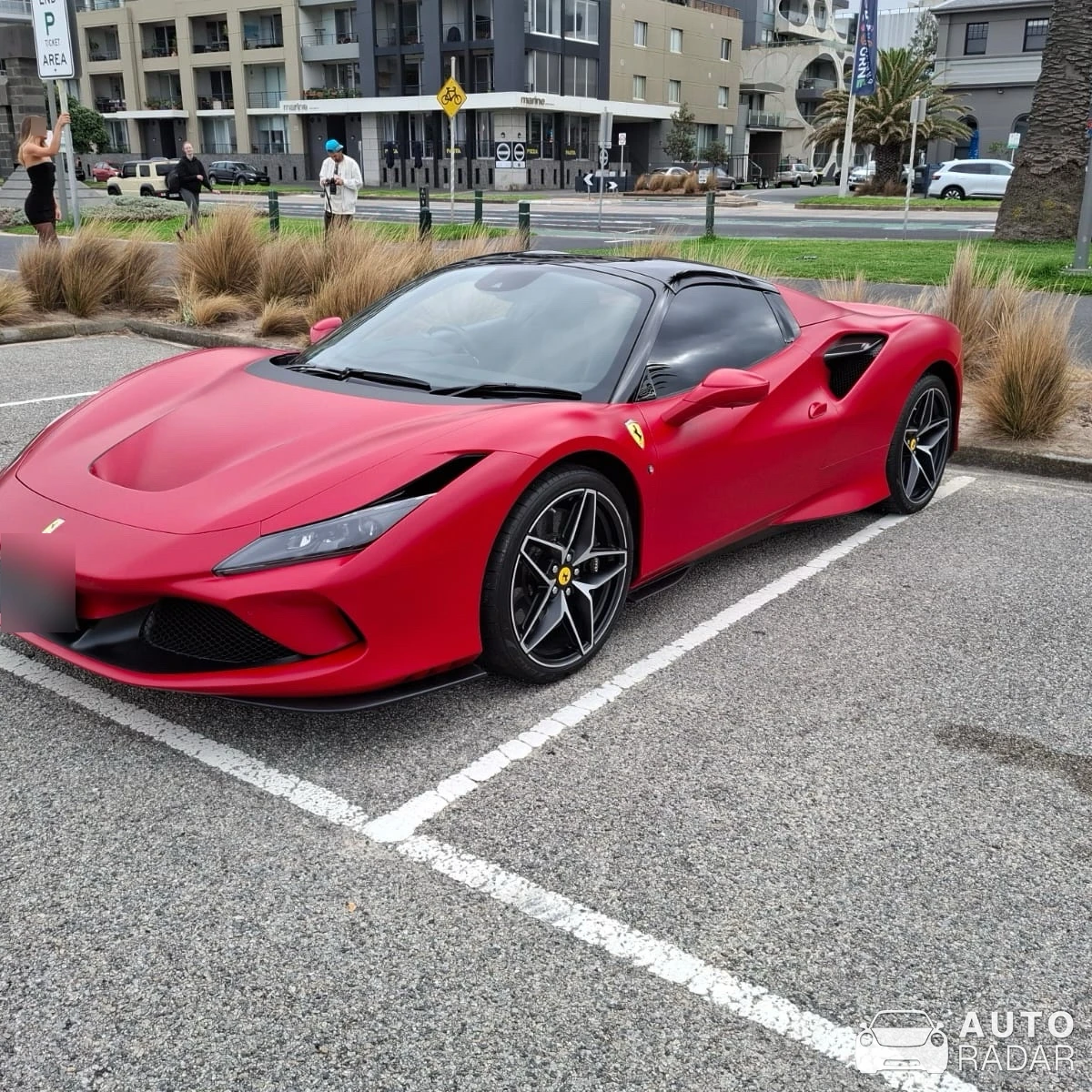 Ferrari F8 Tributo spotted in Croydon