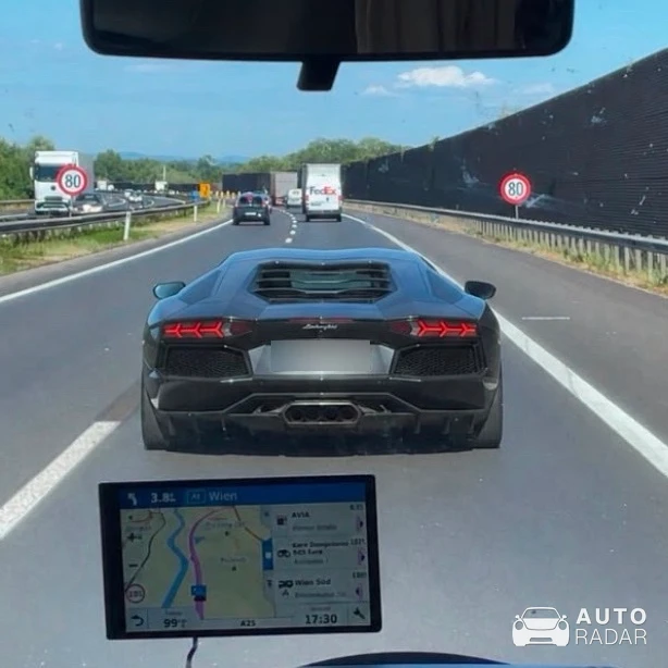 Lamborghini Aventador LP700-4 spotted in Wien