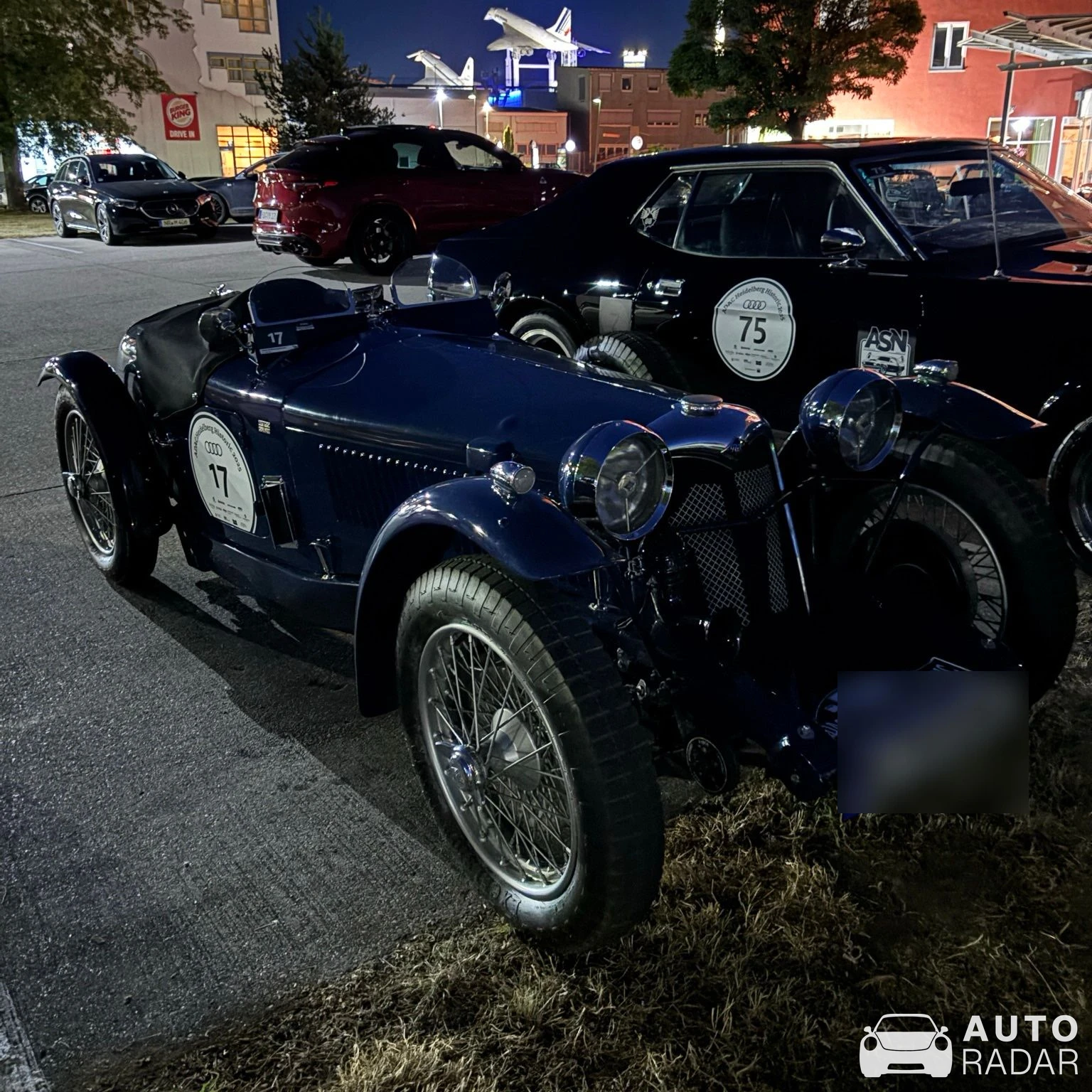 Riley Nine spotted in Sinsheim