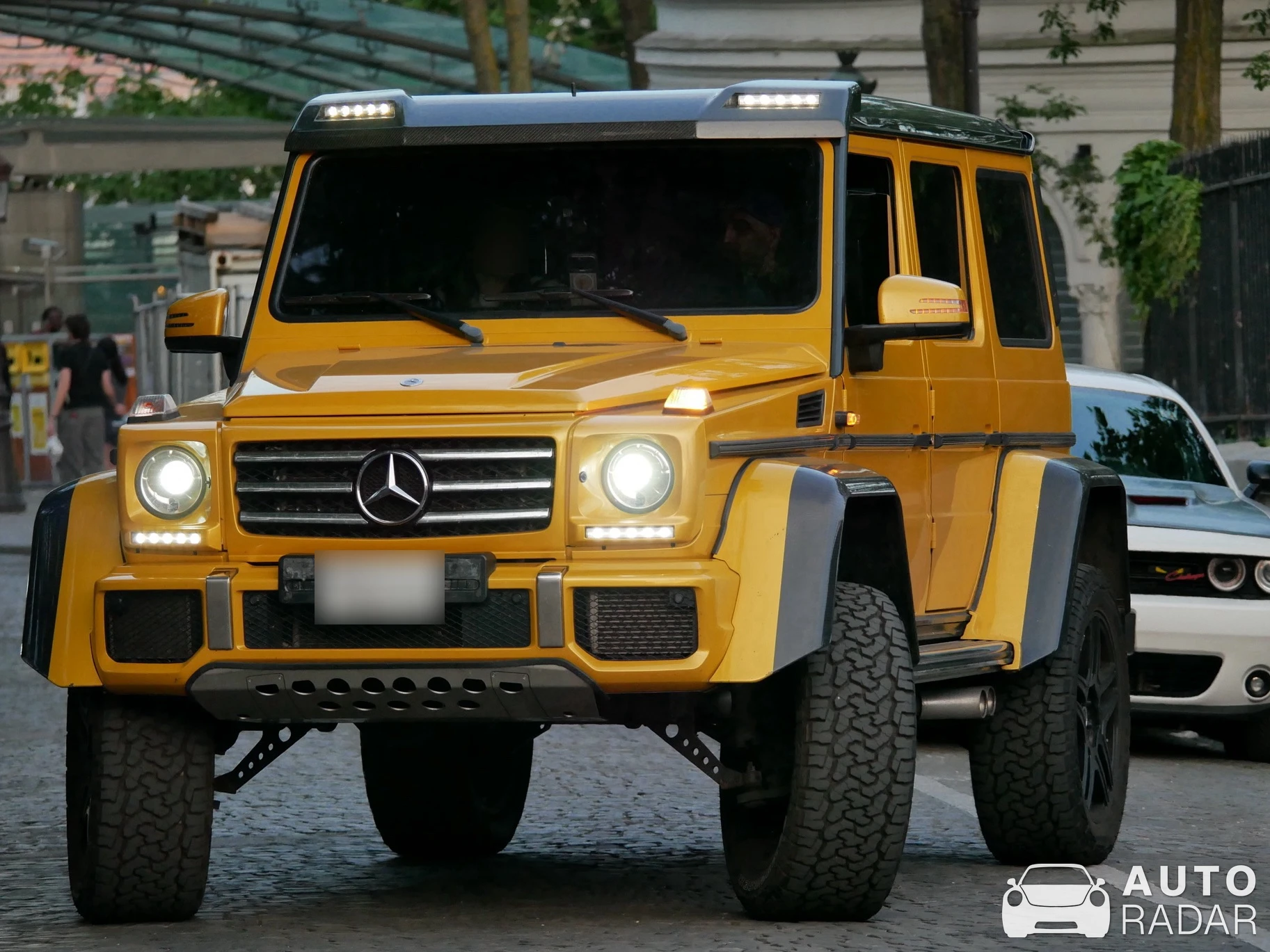 Mercedes-Benz G 500 4X4² spotted