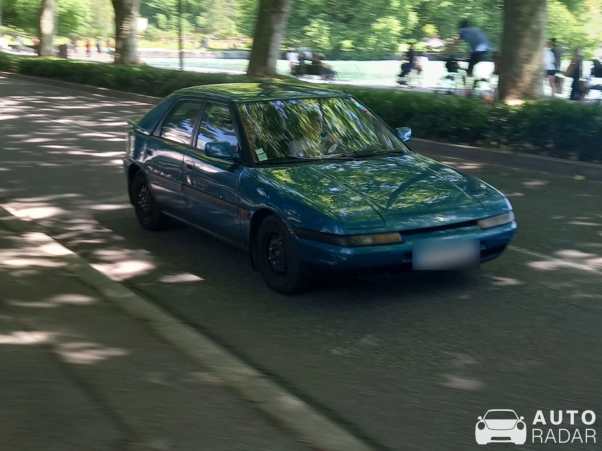 Mazda 323F spotted in Annecy