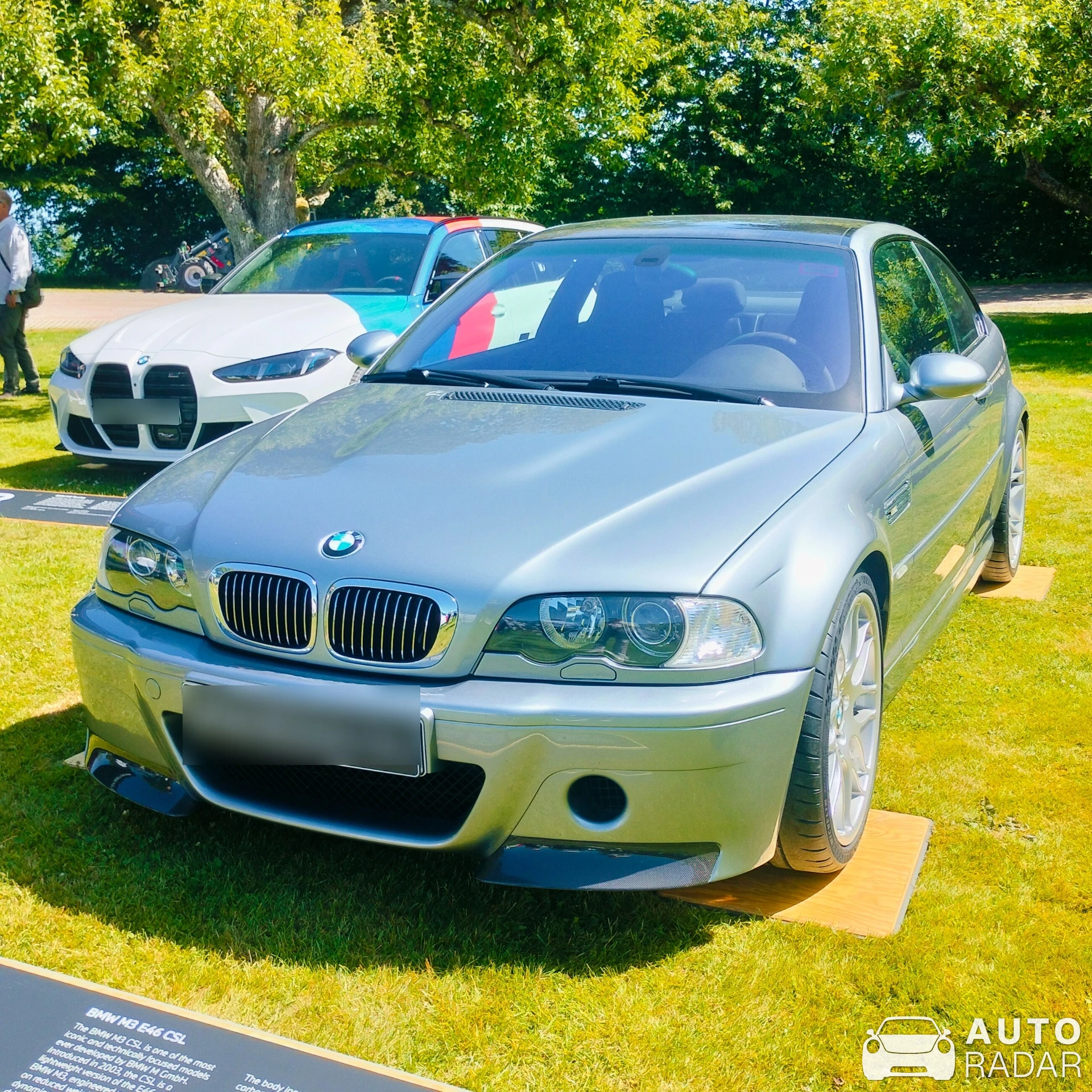 BMW M3 E46 CSL spotted in Båstad