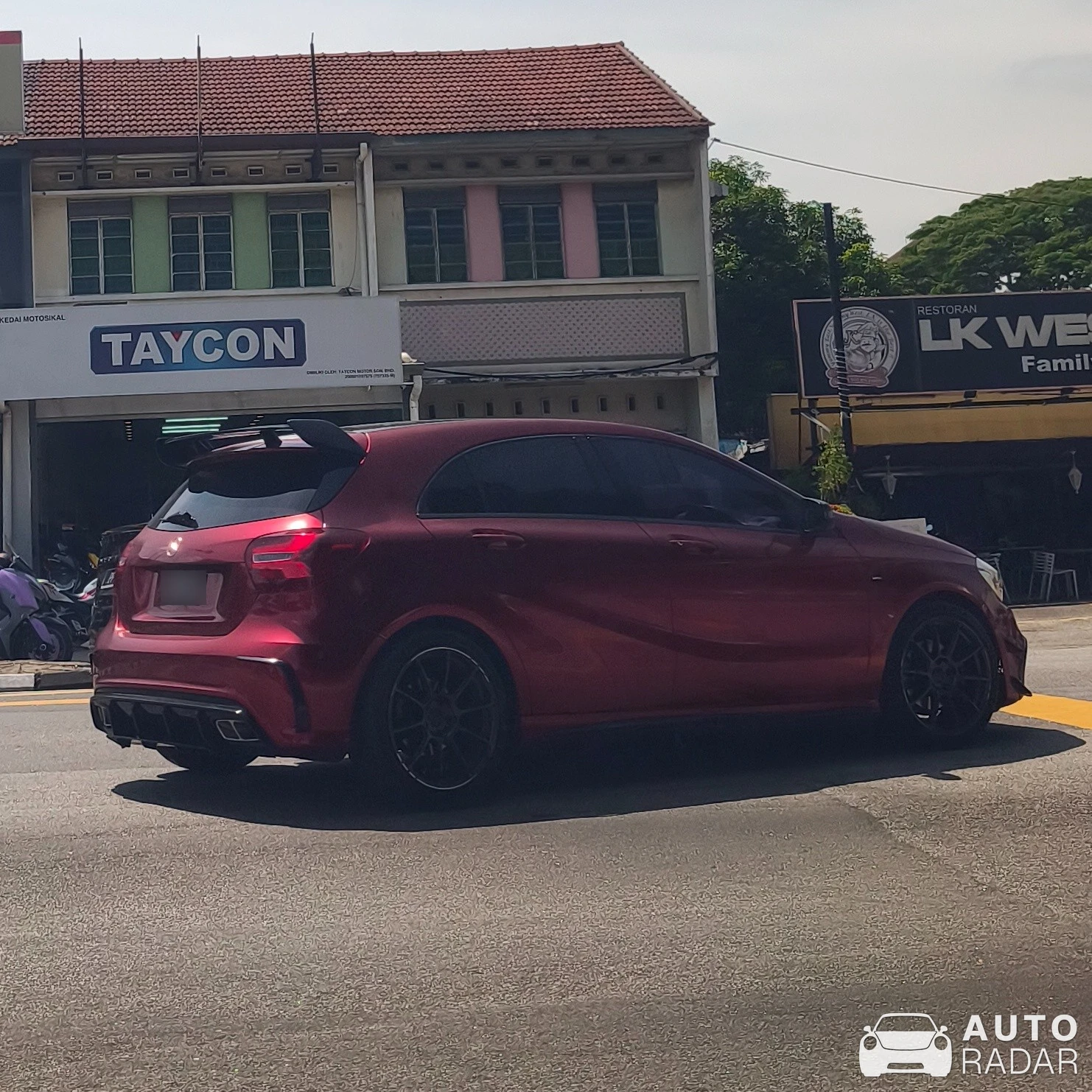 Mercedes-AMG A 45 W176 2015 spotted in Pulau Pinang