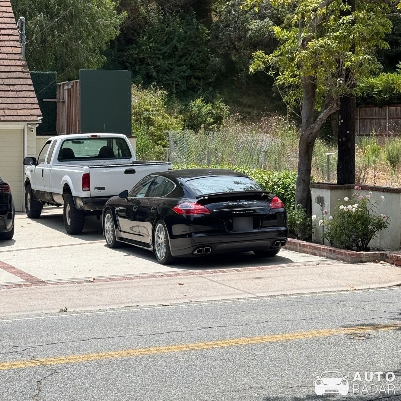 Porsche 970 Panamera Turbo spotted in Los Angeles