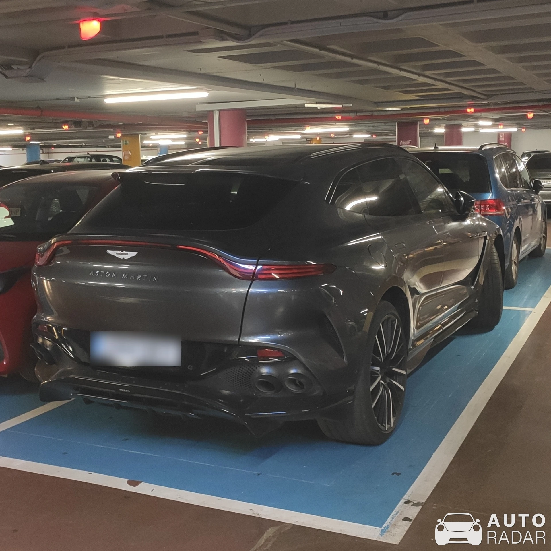 Aston Martin DBX707 spotted in Málaga