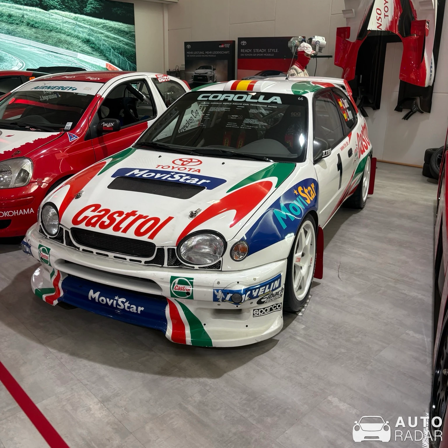 Toyota Corolla WRC spotted in Köln