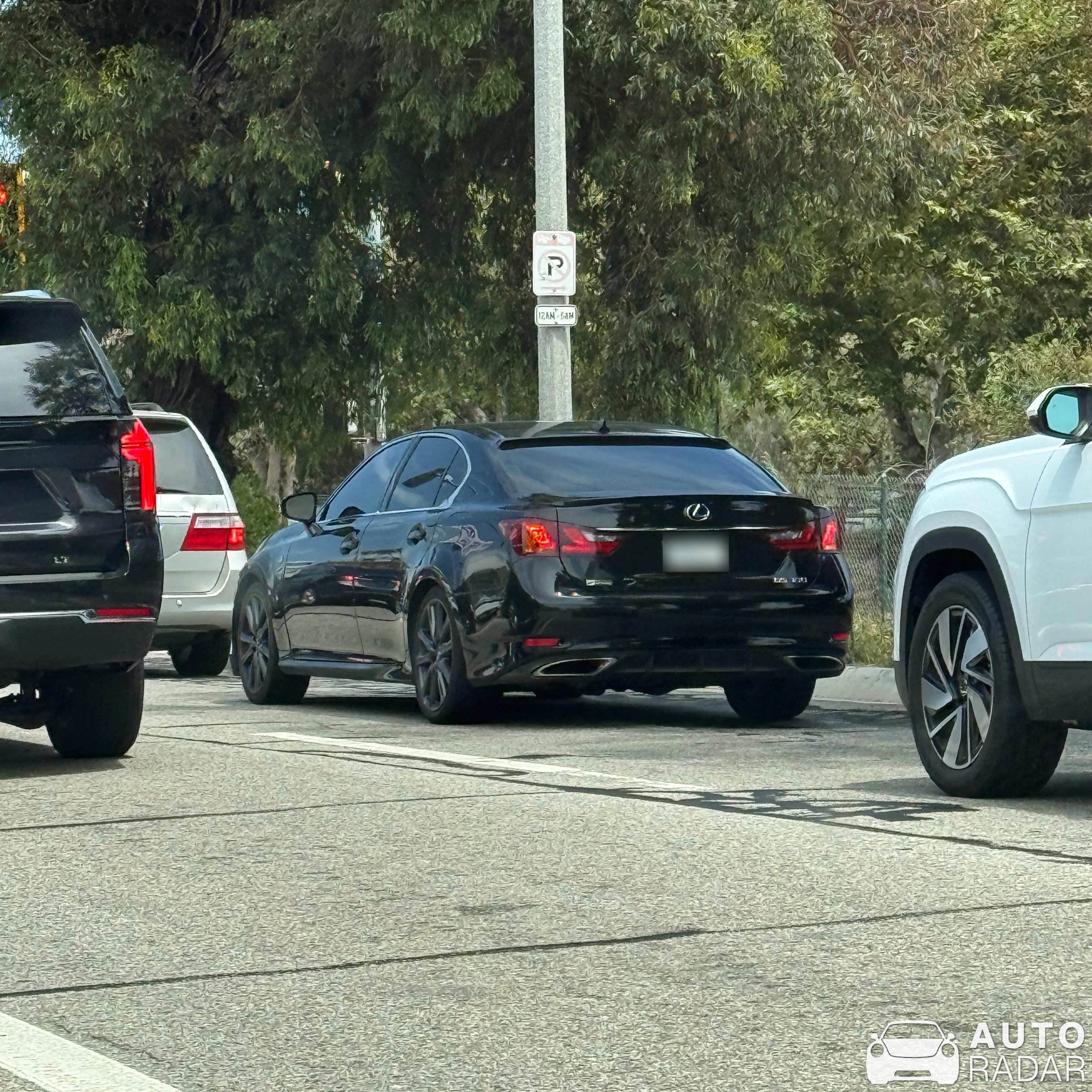 Lexus GS-F 2016 spotted in Malibu
