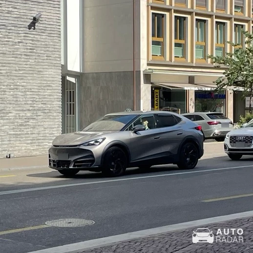 CUPRA Tavascan spotted in Basel