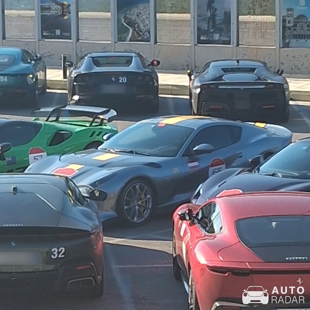 Ferrari 812 Competizione spotted in Pireas