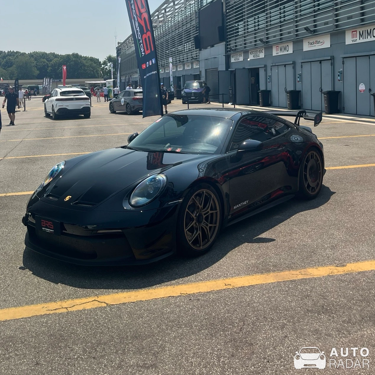 Porsche 992 GT3 MkI MR spotted in Monza