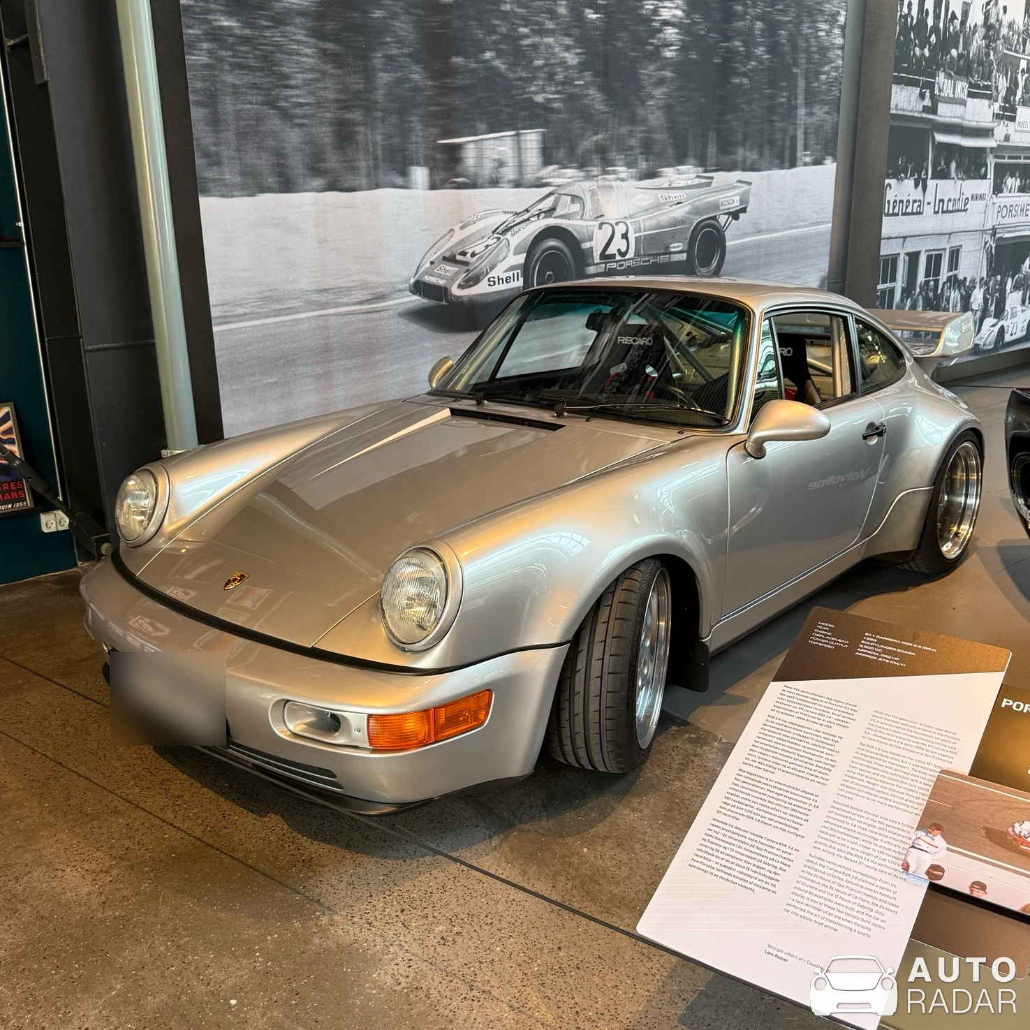 Porsche 964 Carrera RSR spotted in Kongens Lyngby