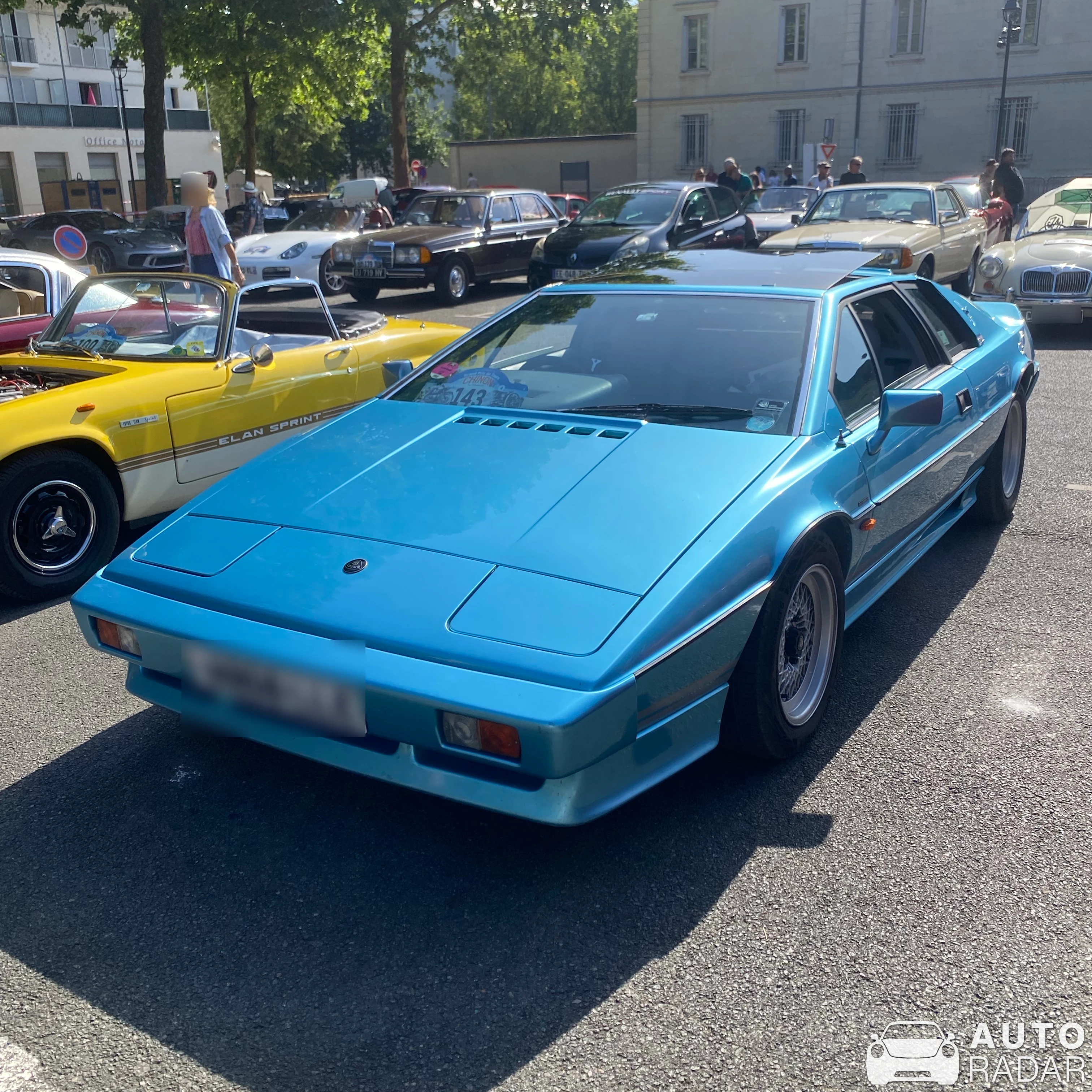 Lotus Esprit S3 spotted in Chinon