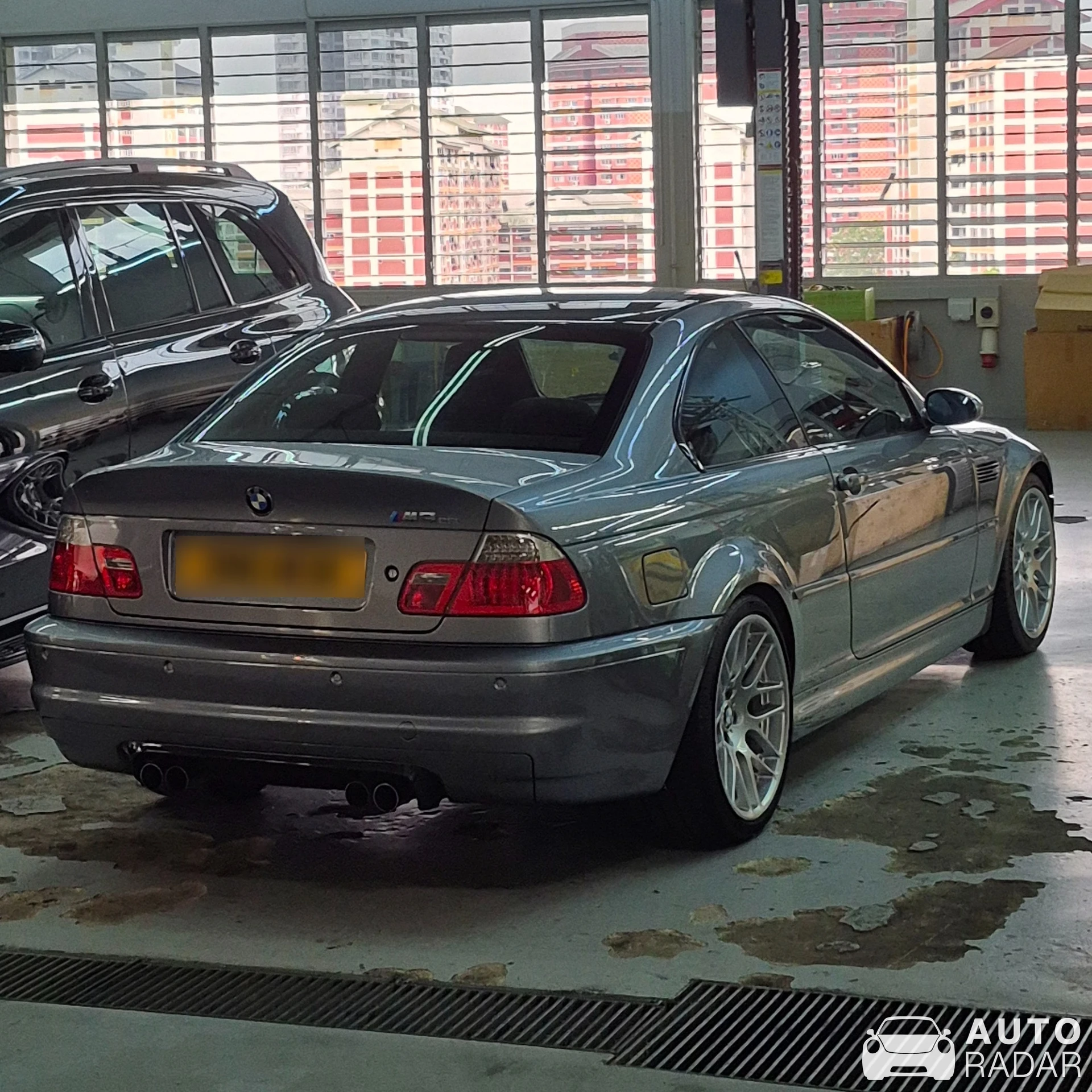 BMW M3 E46 CSL spotted in Singapore