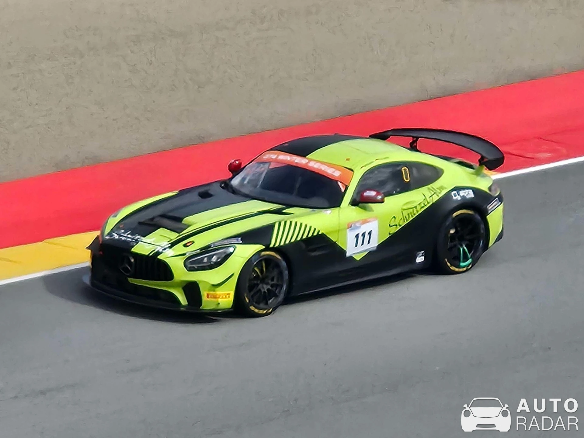 Mercedes-AMG GT4 spotted in Alcañiz