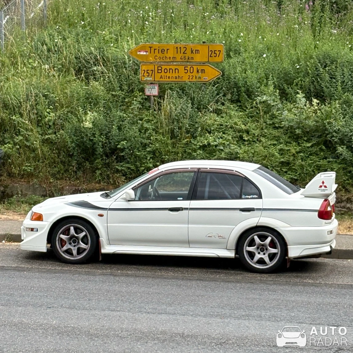 Mitsubishi Lancer Evolution VI spotted in Adenau