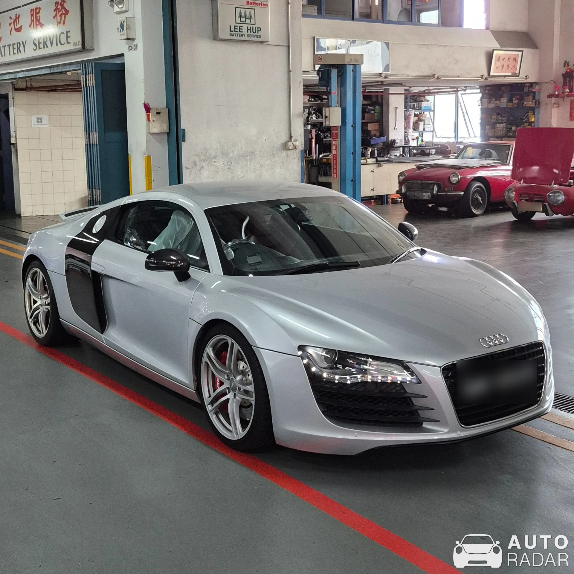 Audi R8 Type 42 spotted in Singapore