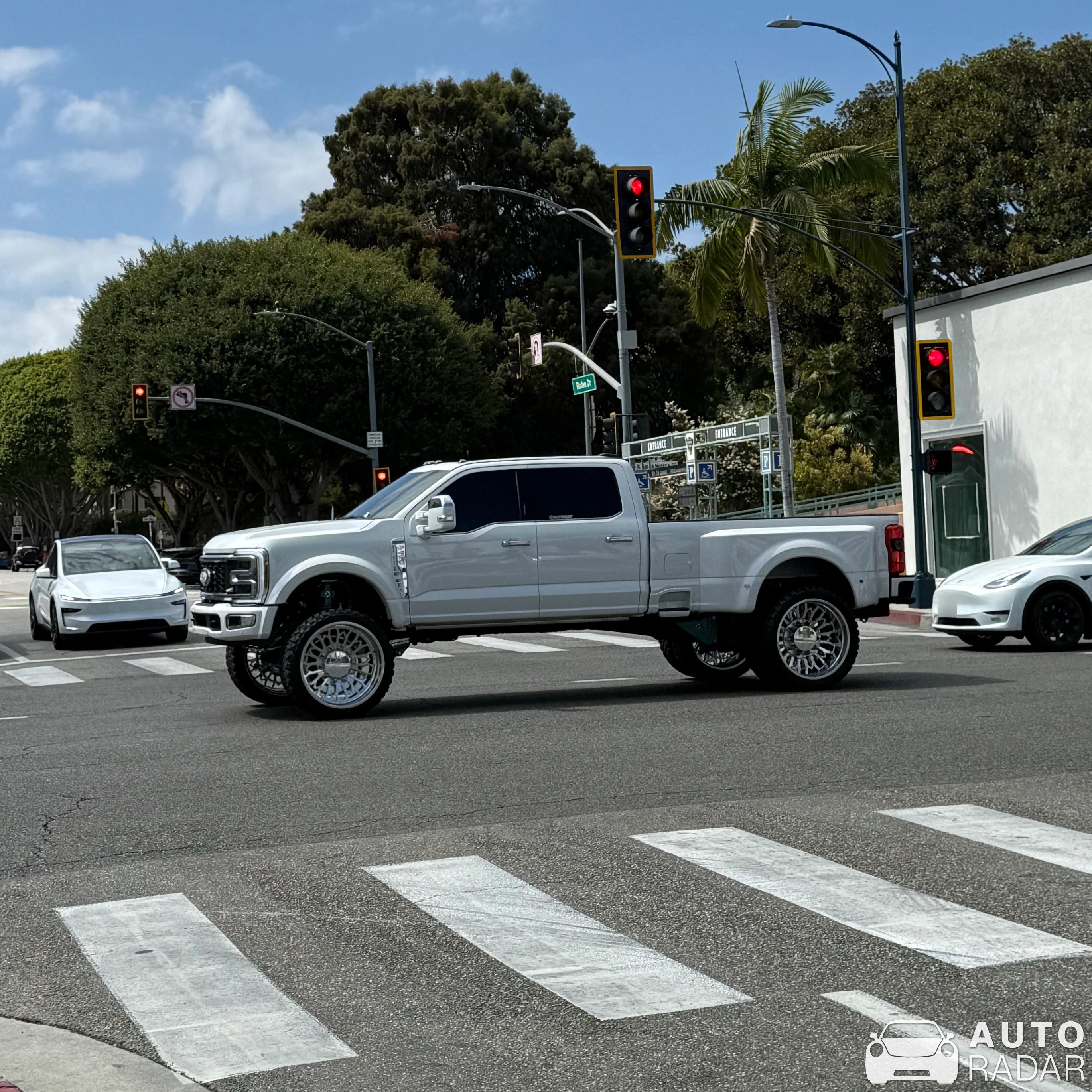 Ford F-450 spotted in Beverly Hills