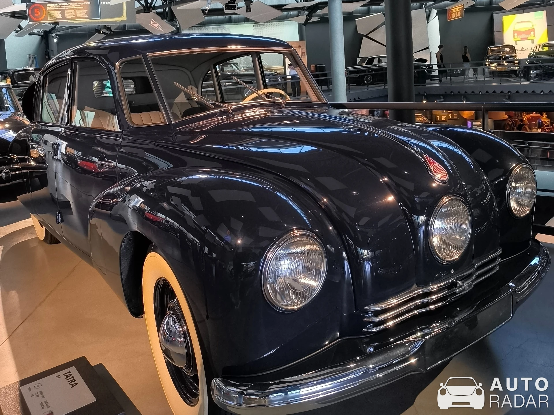 Tatra 87 spotted in Riga