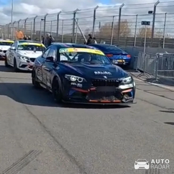 BMW M2 F87 CS Racing spotted in Pieterburen