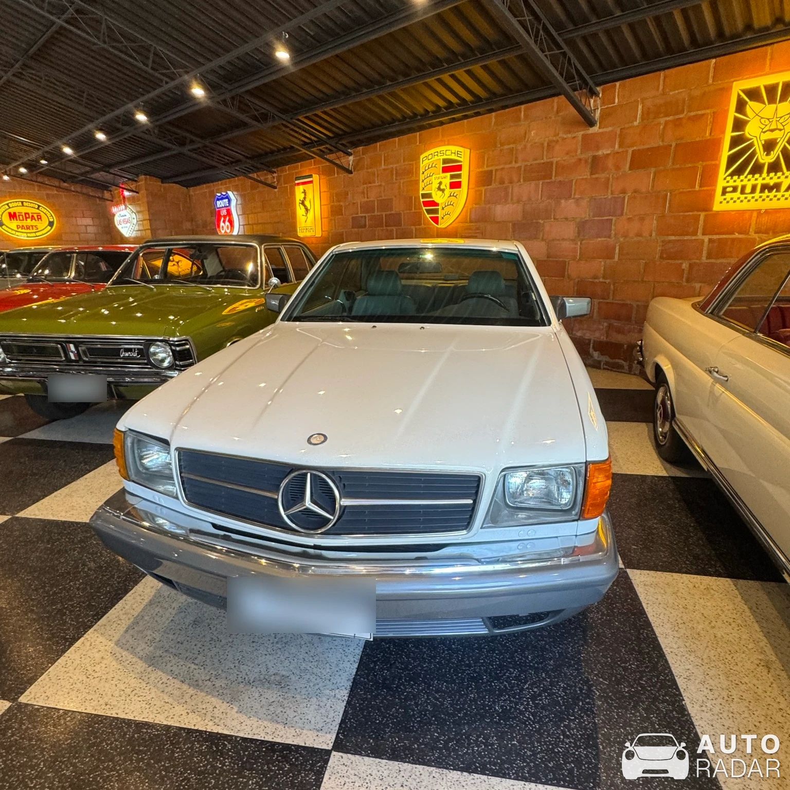 Mercedes-Benz 380 SE spotted in Petrópolis