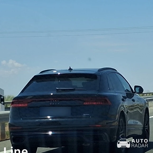 Audi SQ8 spotted in Madrid
