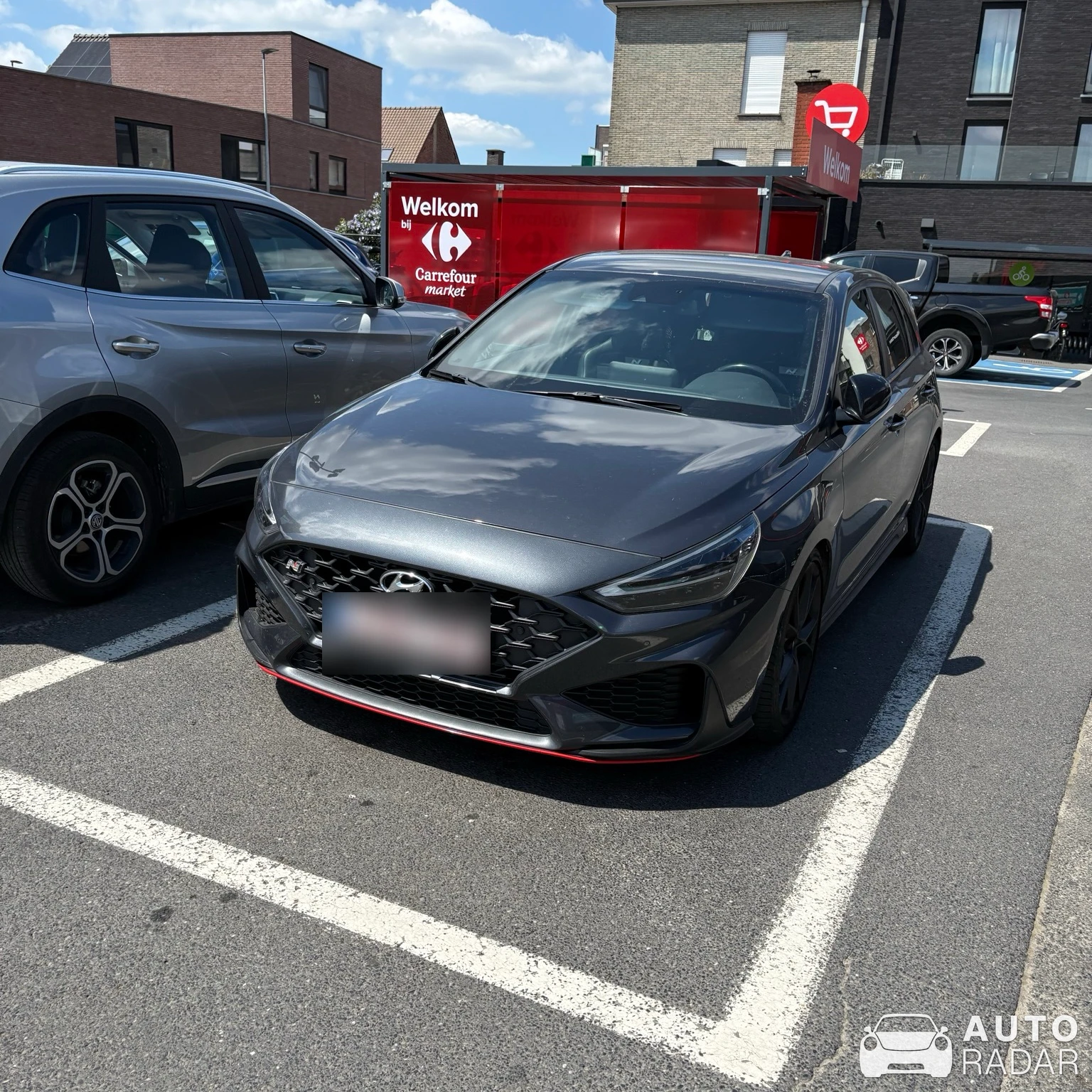 Hyundai i30 N spotted in Gent