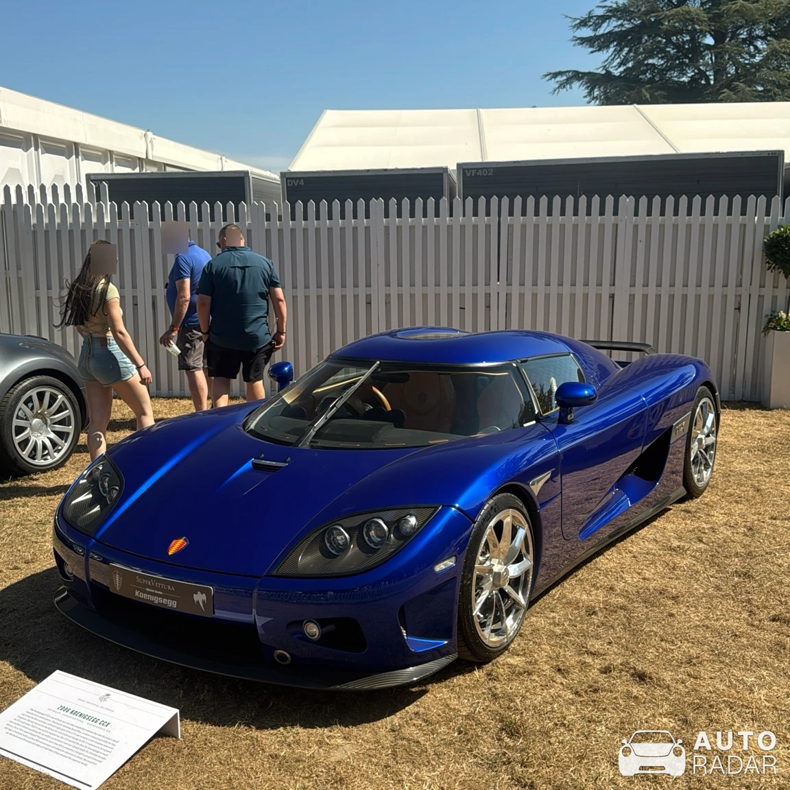 Koenigsegg CCX spotted in Chichester
