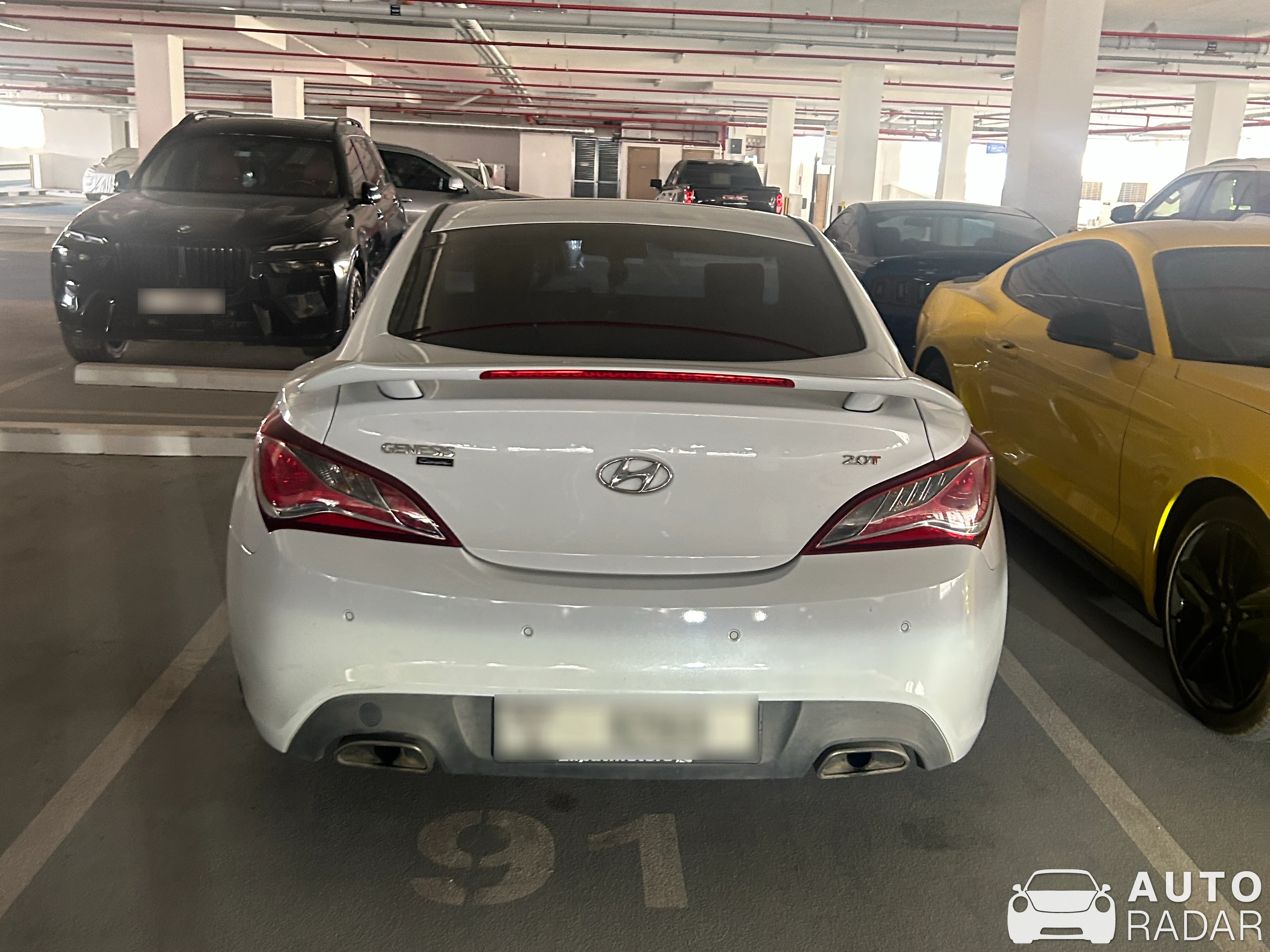 Hyundai Genesis Coupe 2.0T spotted in Dubai