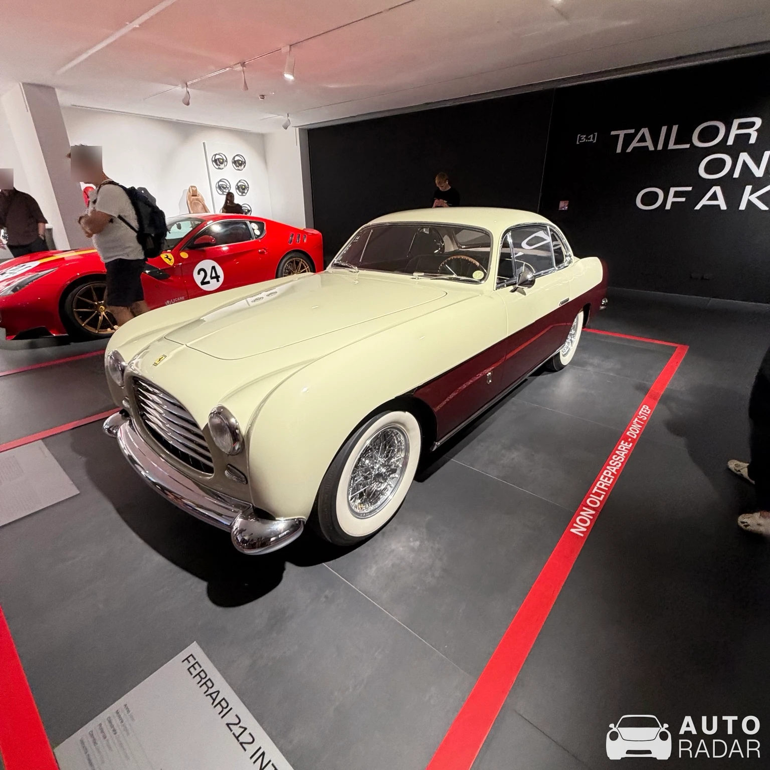 Ferrari 212 spotted in Maranello