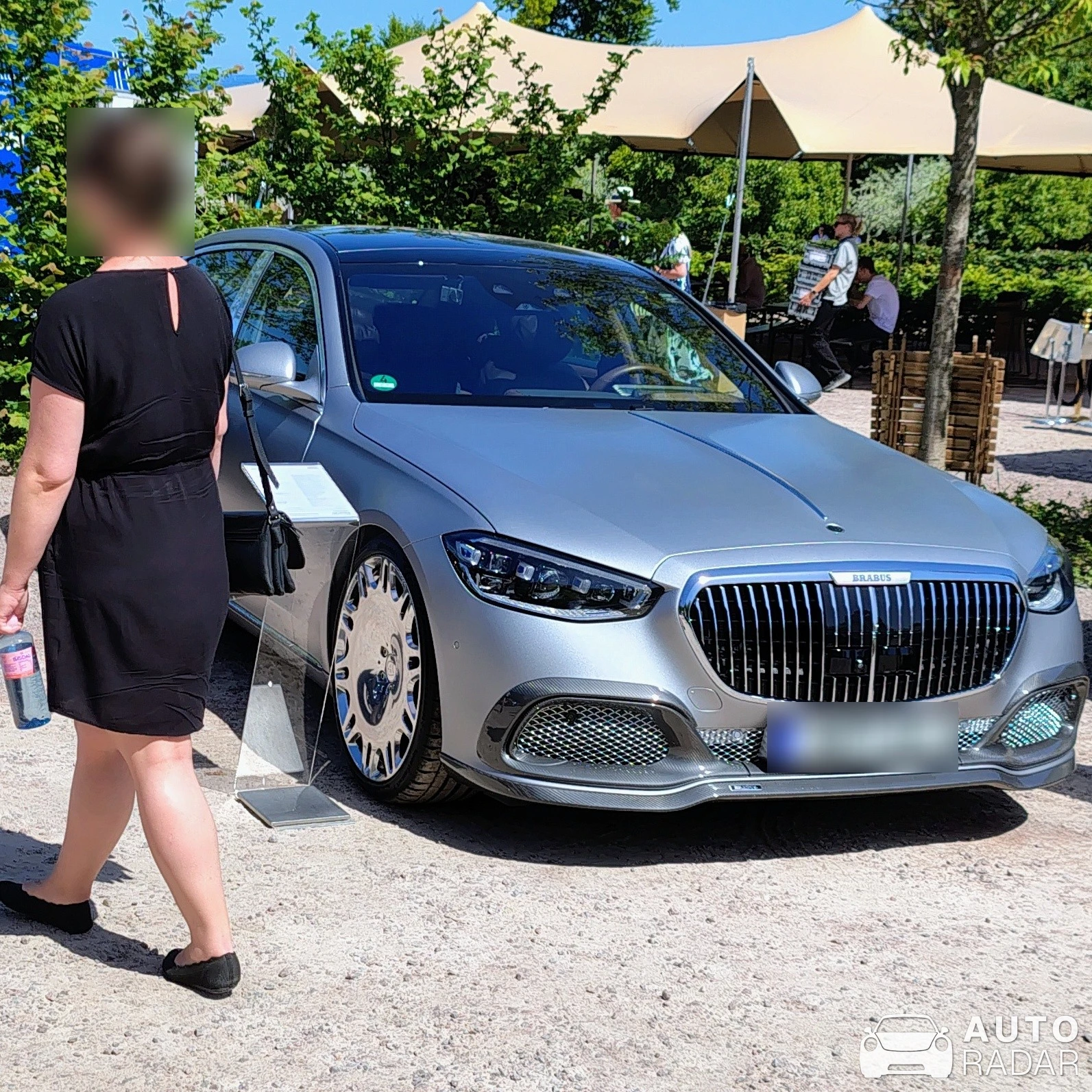 Mercedes-AMG Brabus S-Klasse W223 spotted in Båstad