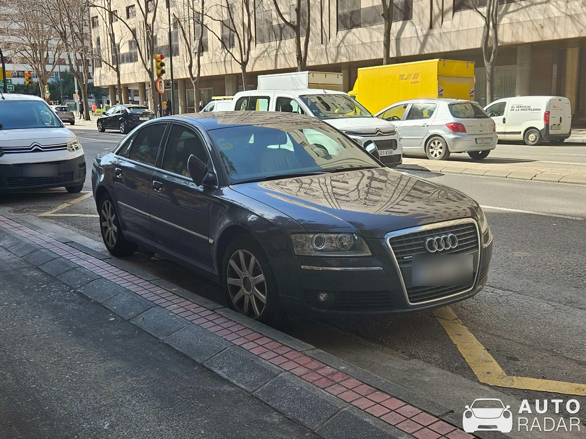 Audi A8 spotted in Zaragoza