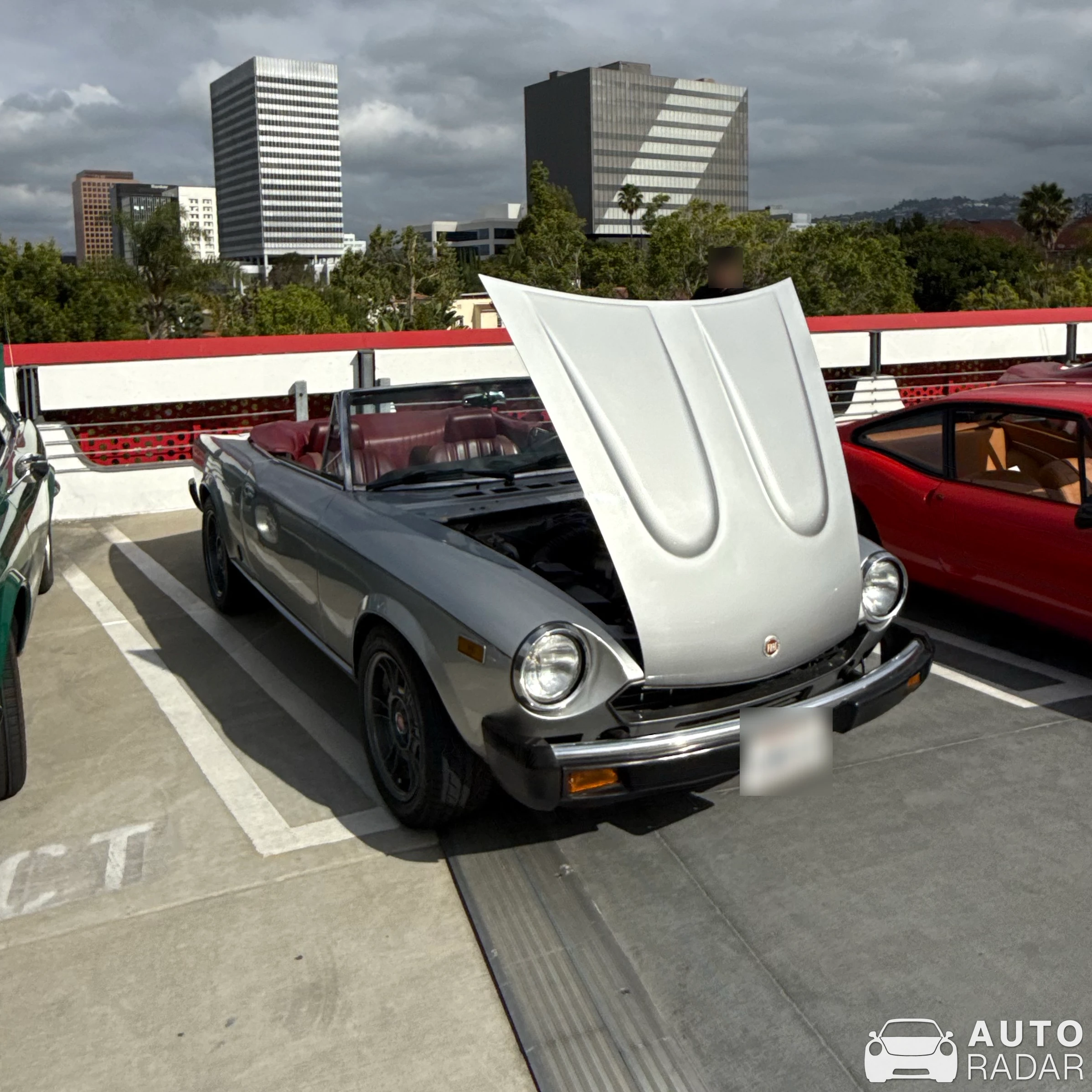 Fiat 124 Spider spotted in Los Angeles