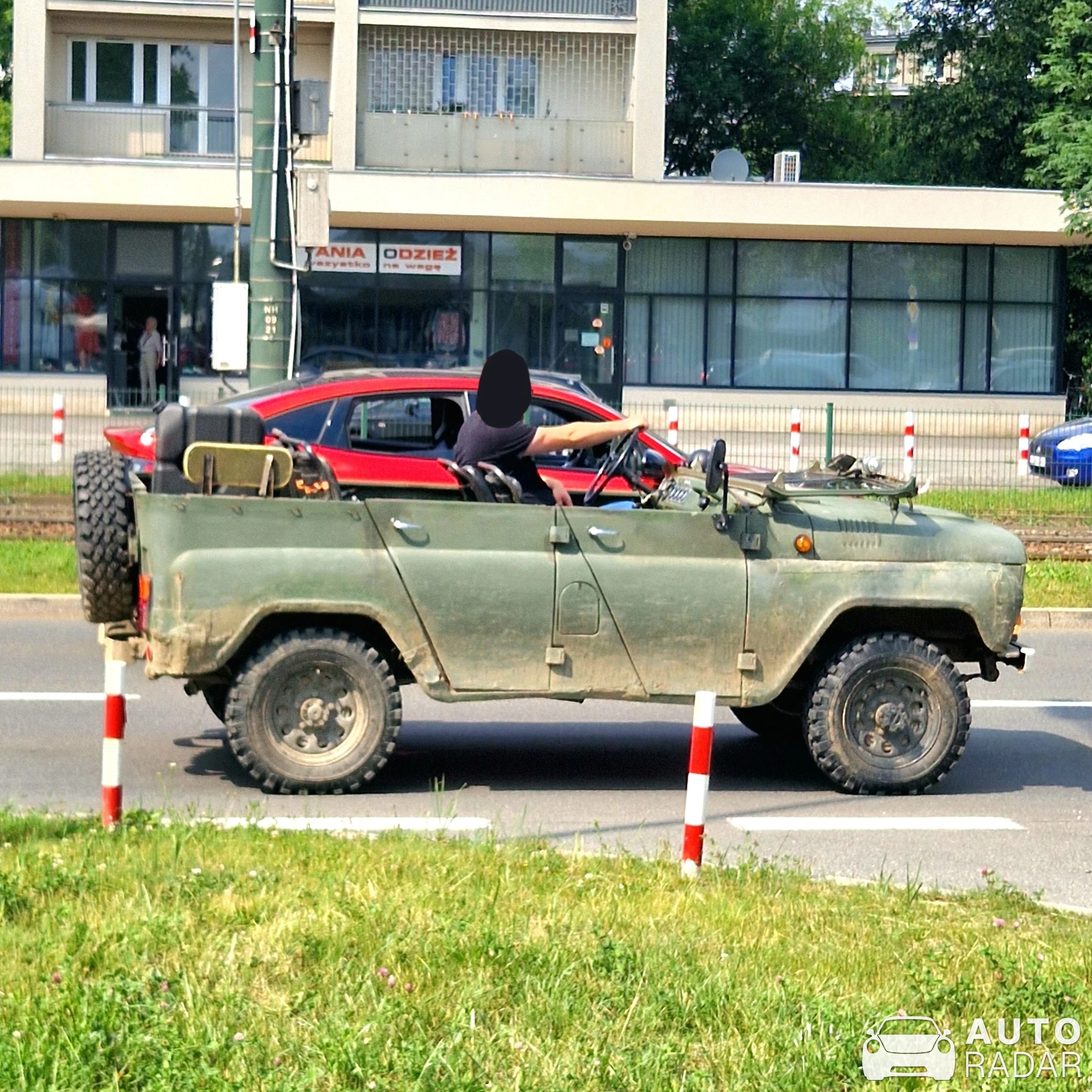 UAZ 469 spotted in Kraków