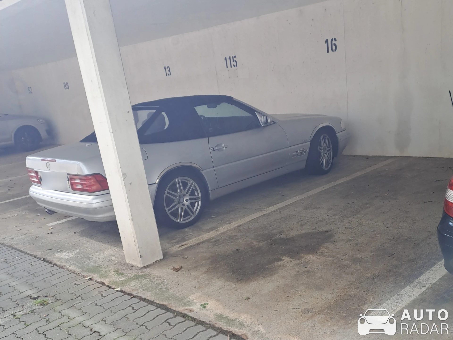 Mercedes-Benz SL-Klasse spotted in Sylt