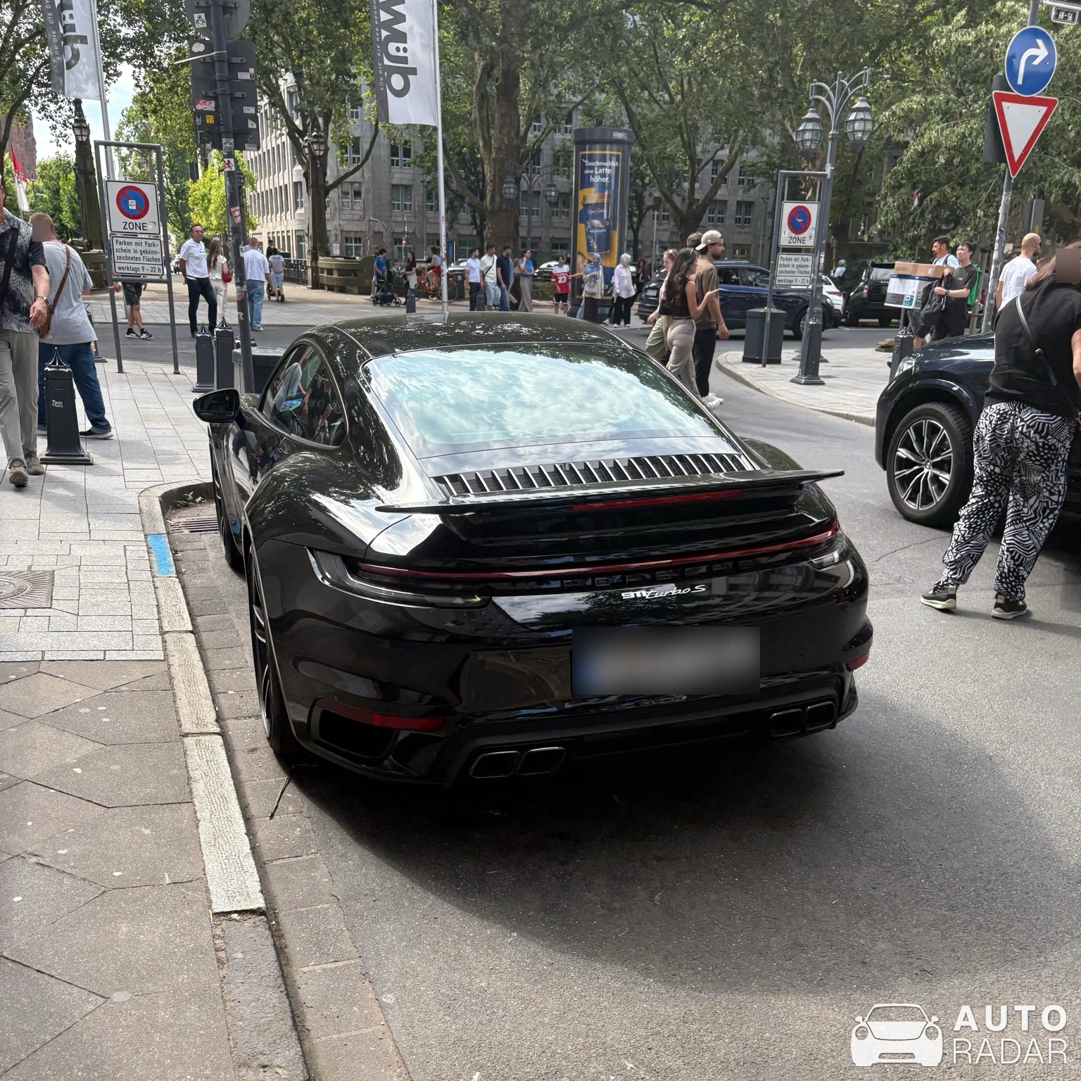 Porsche 992 Turbo S MkI spotted in Düsseldorf