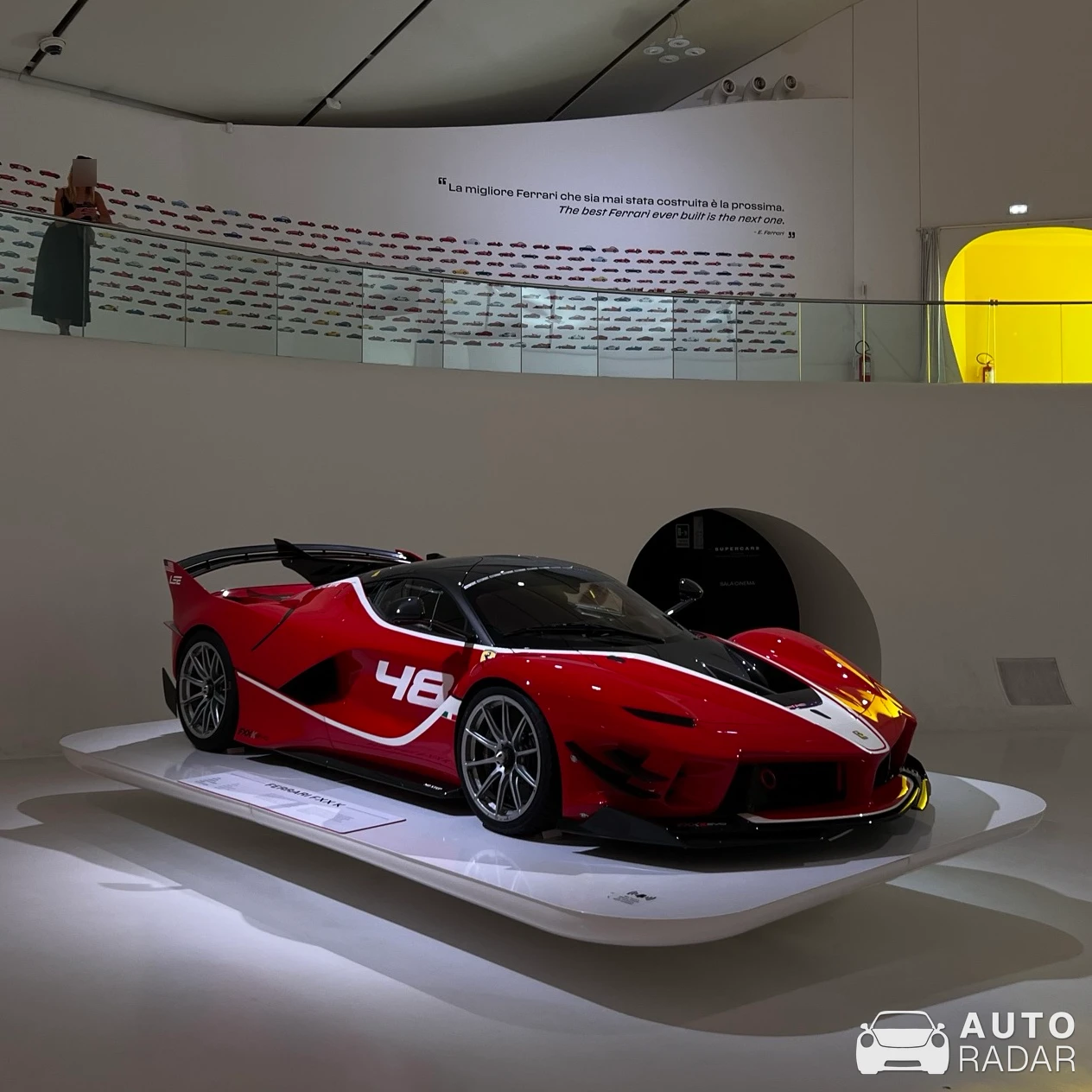Ferrari FXX spotted in Modène