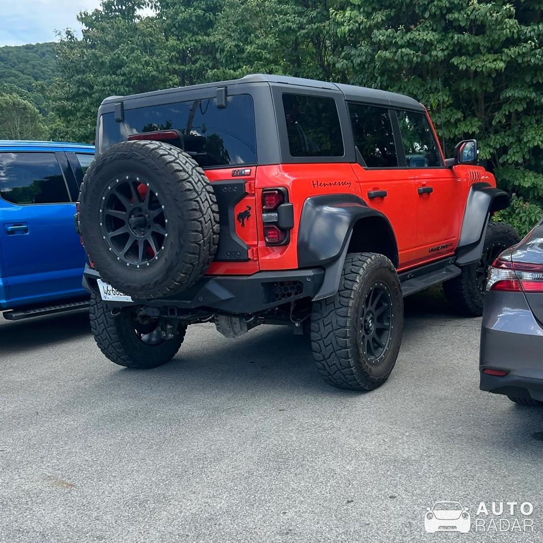 Ford Bronco Raptor Hennessey Velociraptor 500 spotted in Garrison