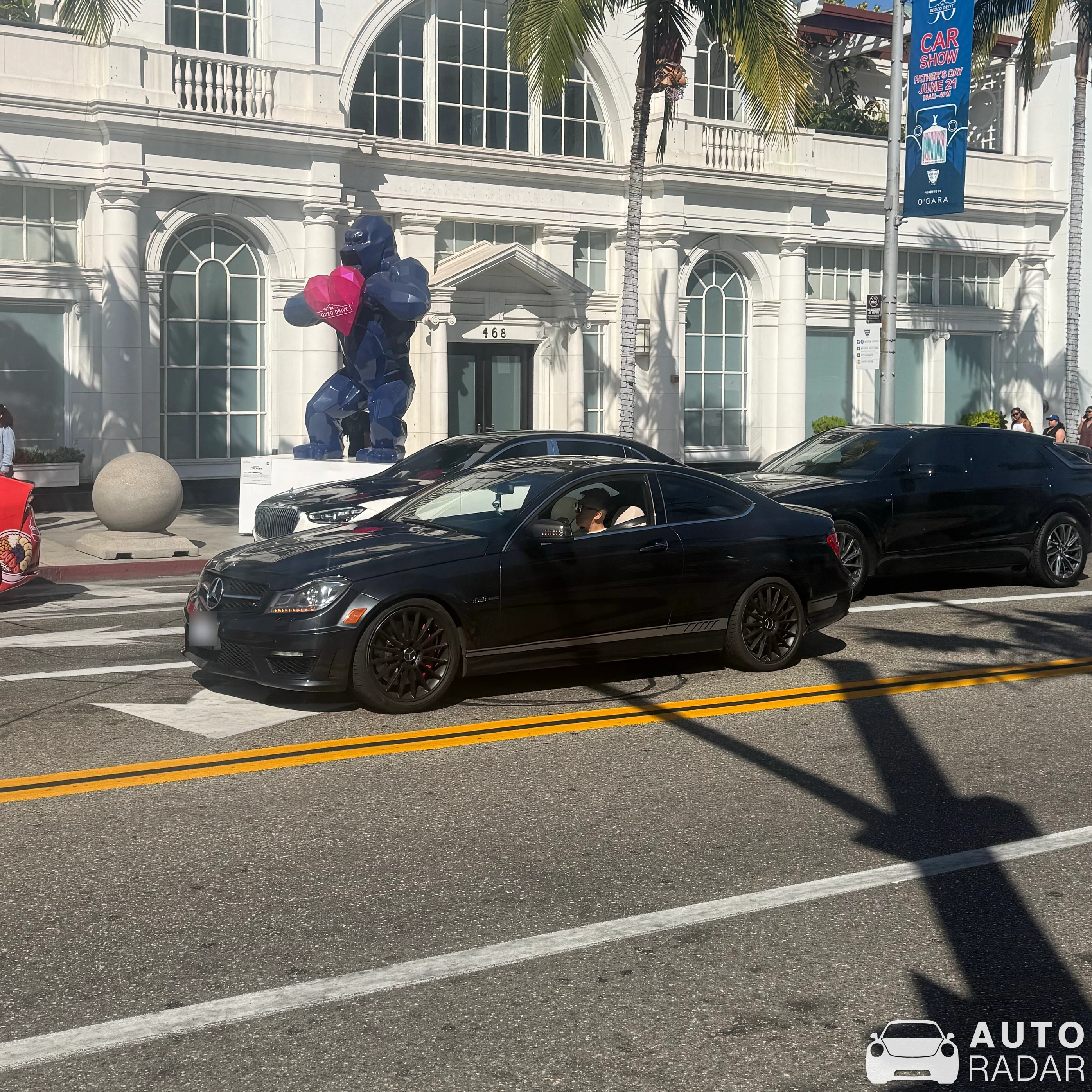 Mercedes-Benz C 63 AMG Coupé Edition 507 spotted in Beverly Hills, United States