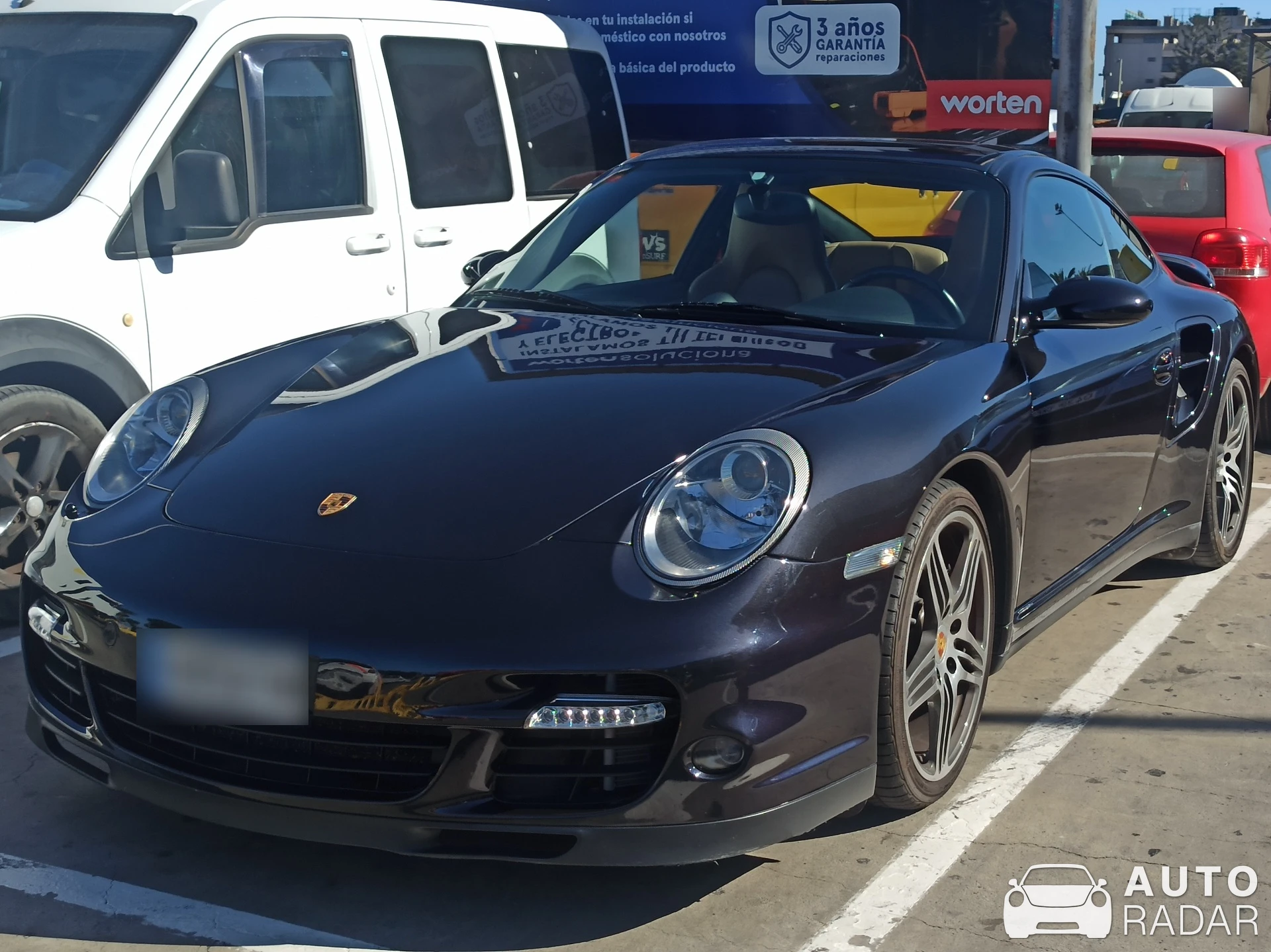 Porsche 997 Turbo spotted in La Pardilla