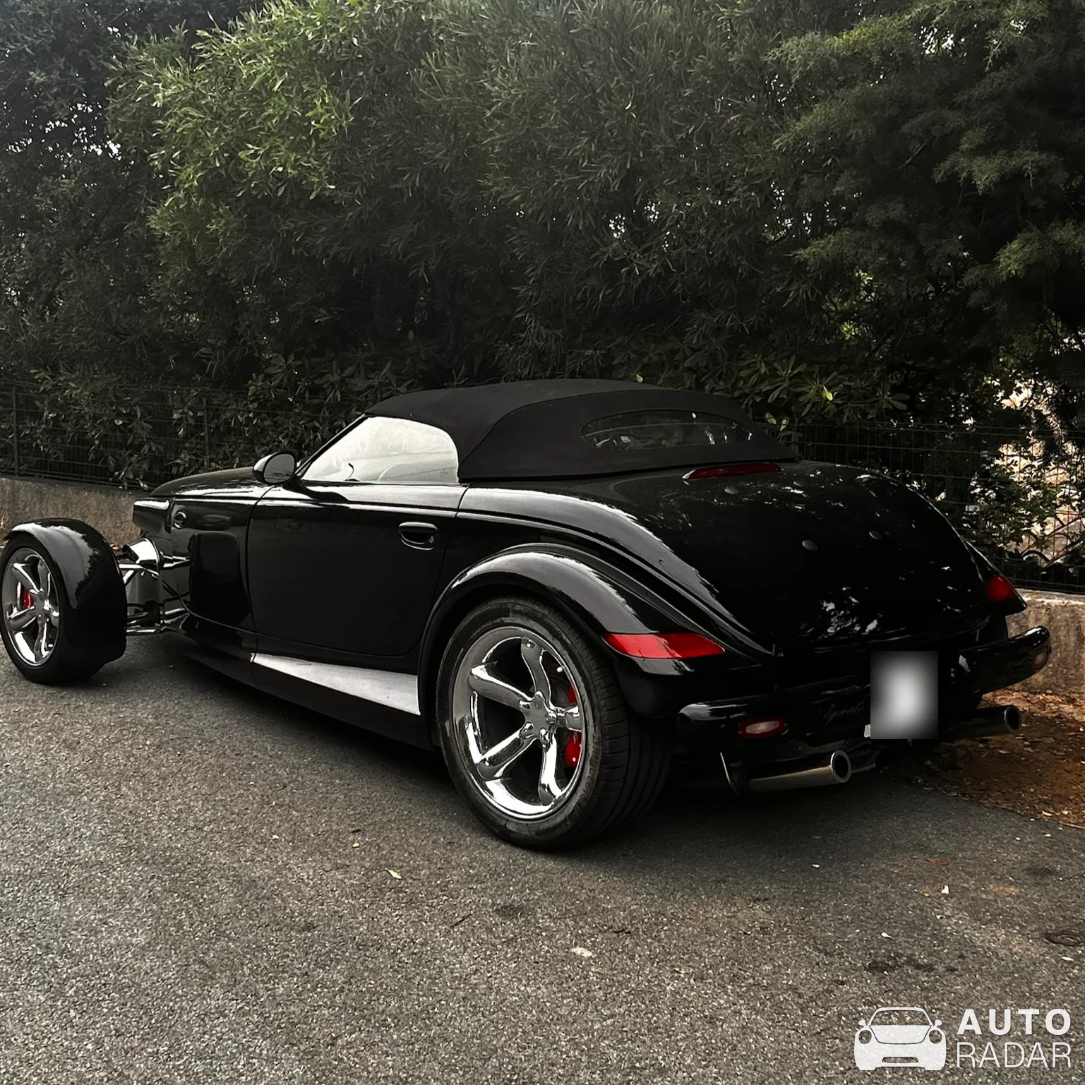 Chrysler Prowler spotted in Roquebrune-sur-Argens