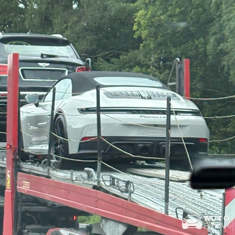 Porsche 992 Carrera 4S Cabriolet MkI spotted in Aalter