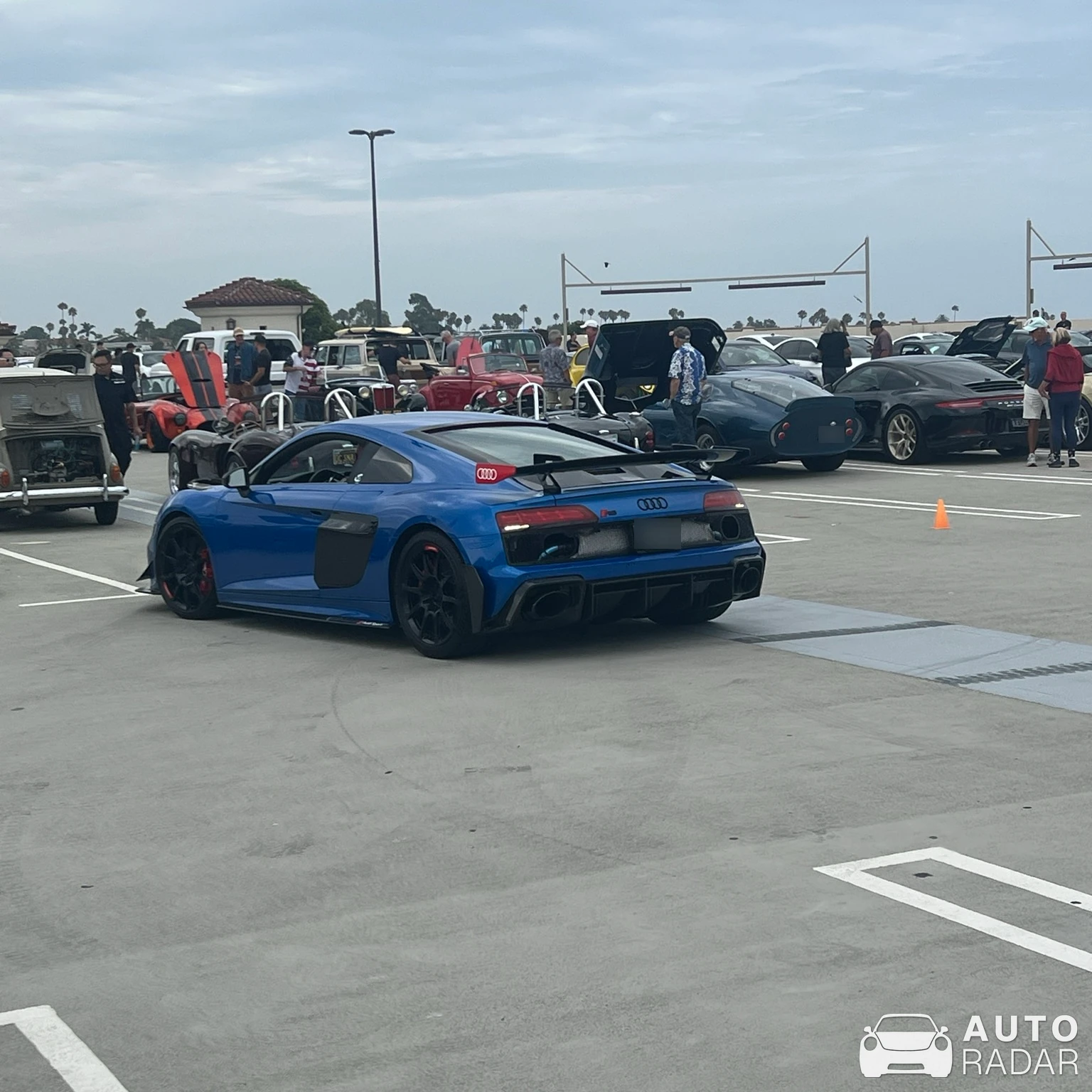 Audi R8 V10 GT RWD spotted in San Clemente, United States