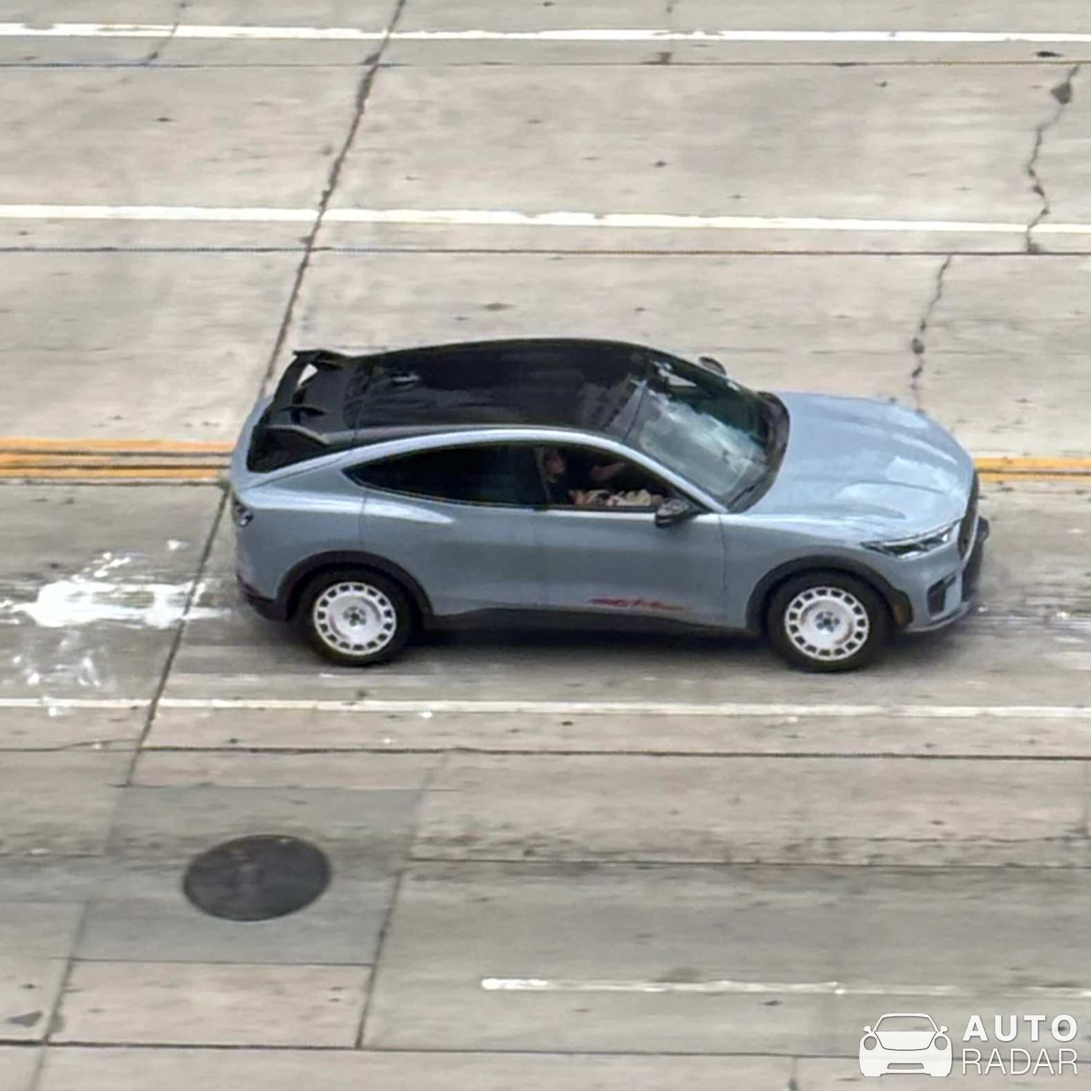 Ford Mustang Mach-E Rally spotted in Los Angeles