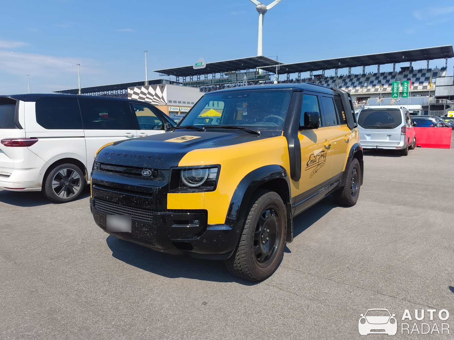Land Rover Defender 110 Trophy Edition spotted in Schipkau