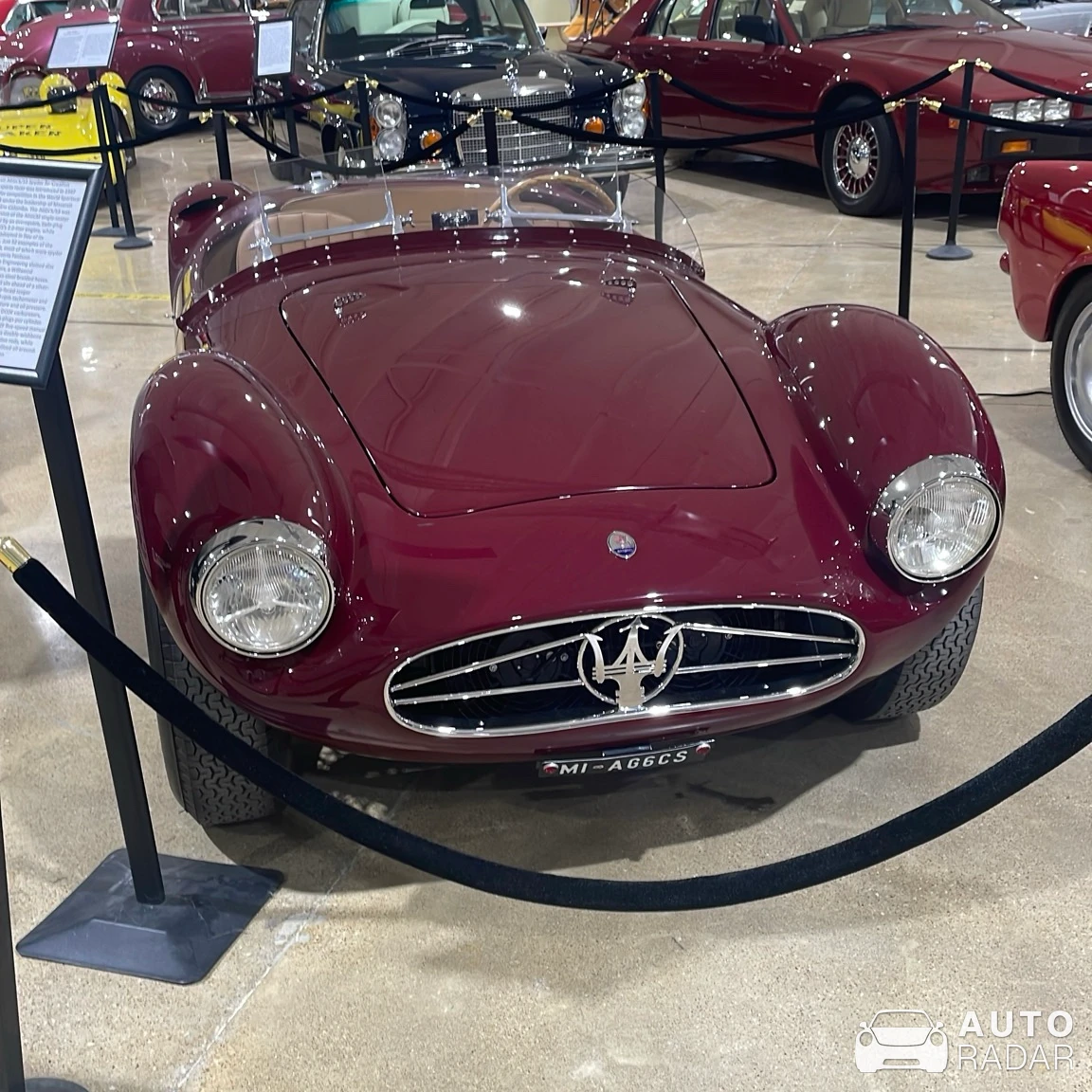 Maserati A6GCS spotted in Fort Worth