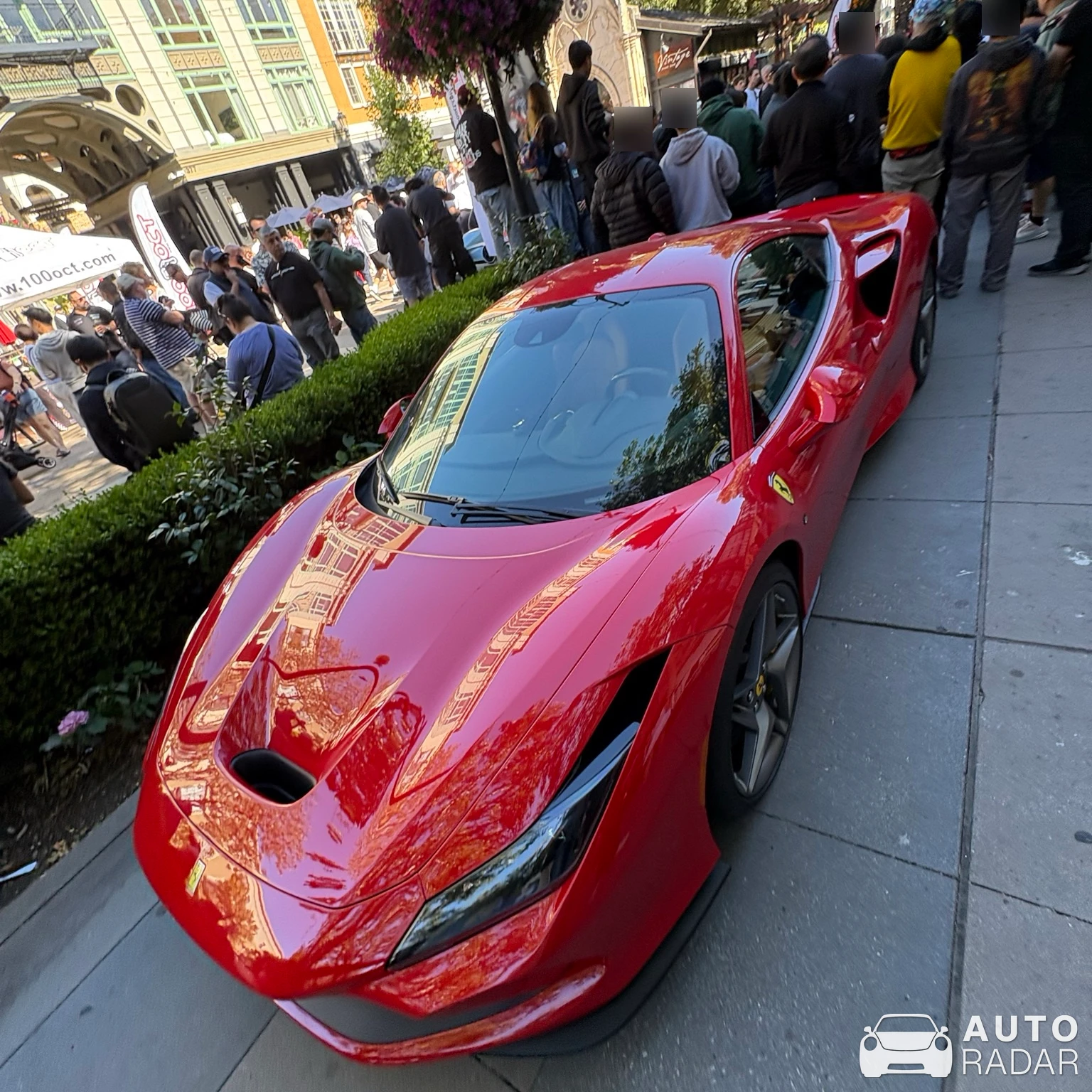 Ferrari F8 Tributo spotted in Santa Clara
