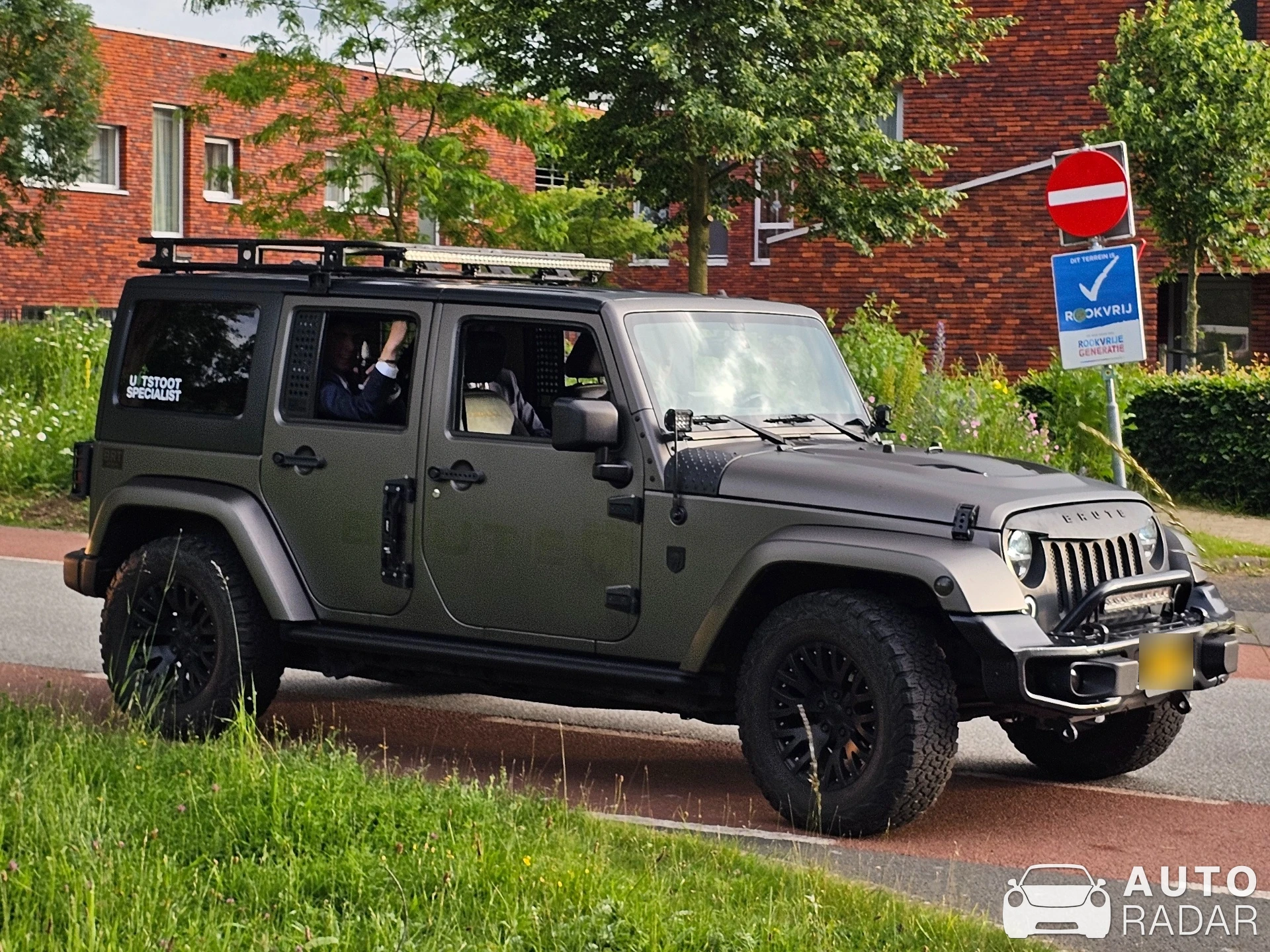 Jeep Wrangler Brute spotted in Heerlen